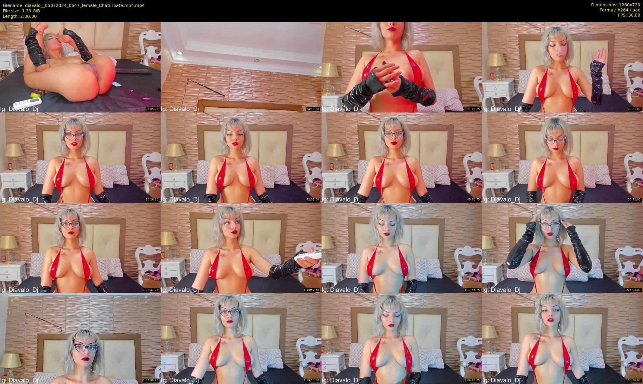 diavalo_ — 120 minute Chaturbate female cam show recording, 720p, Jul 5, 2024