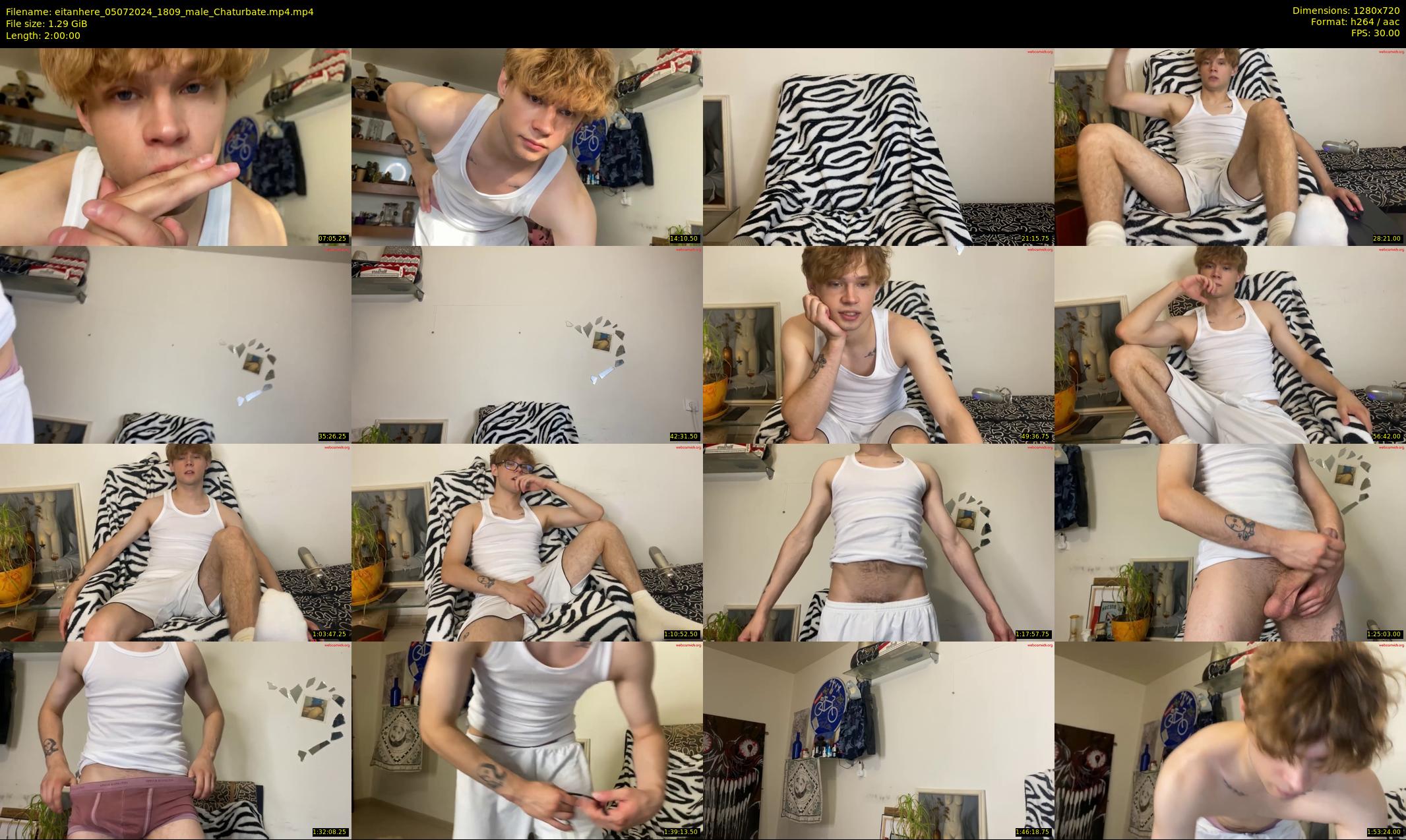 eitanhere — 120 minute Chaturbate male cam show recording, 720p, Jul 5, 2024