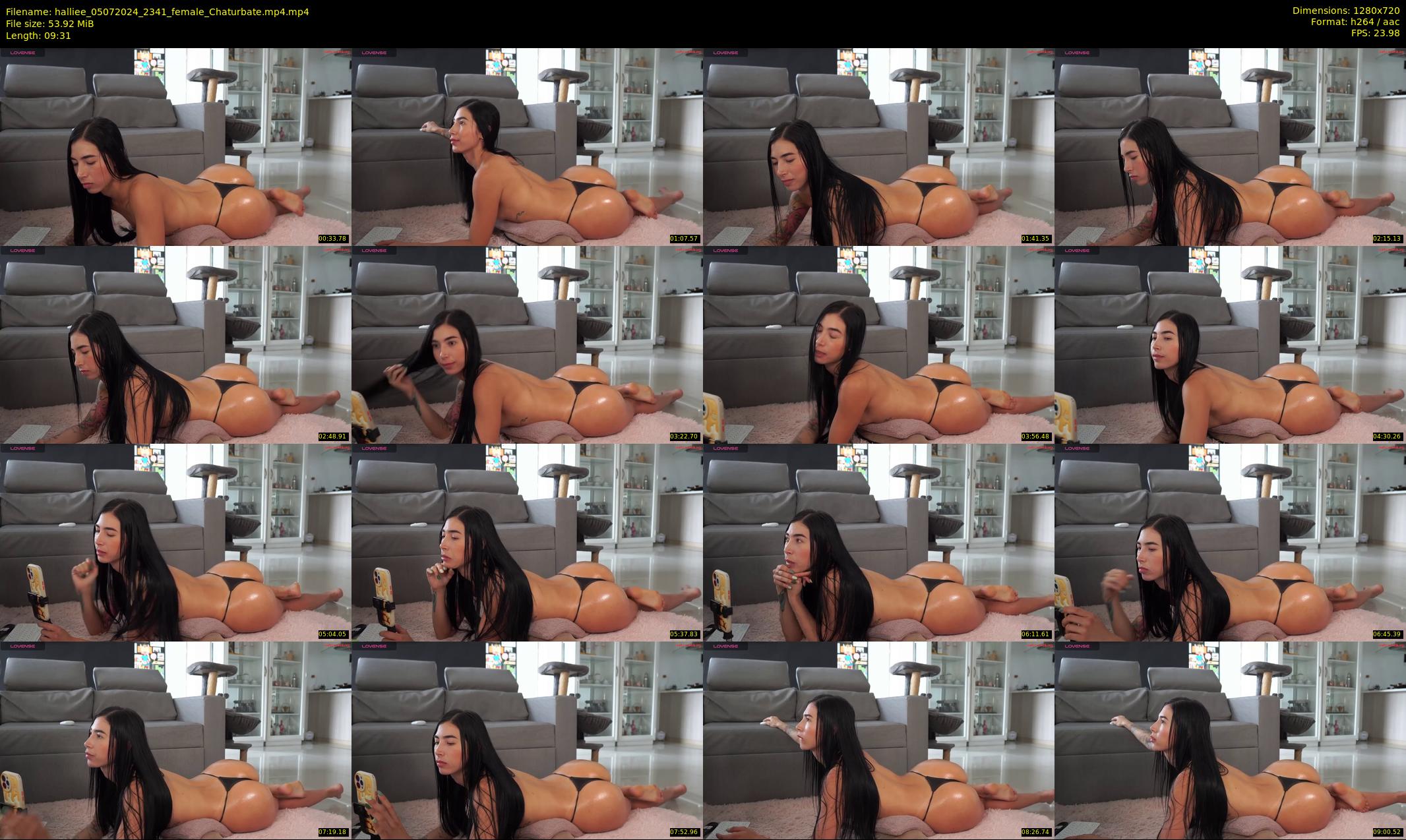 halliee — 10 minute Chaturbate couple cam show recording, 720p, Jul 5, 2024