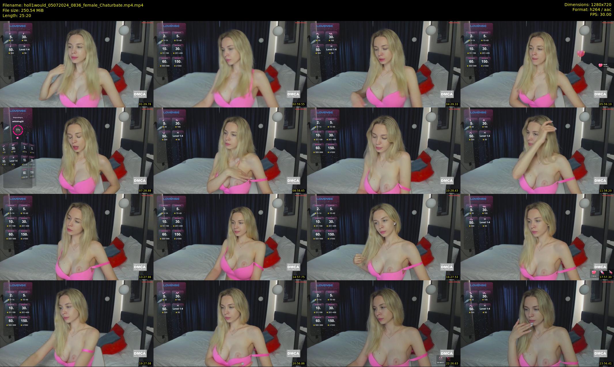 holl1would — 26 minute Chaturbate female cam show recording, 720p, Jul 5, 2024