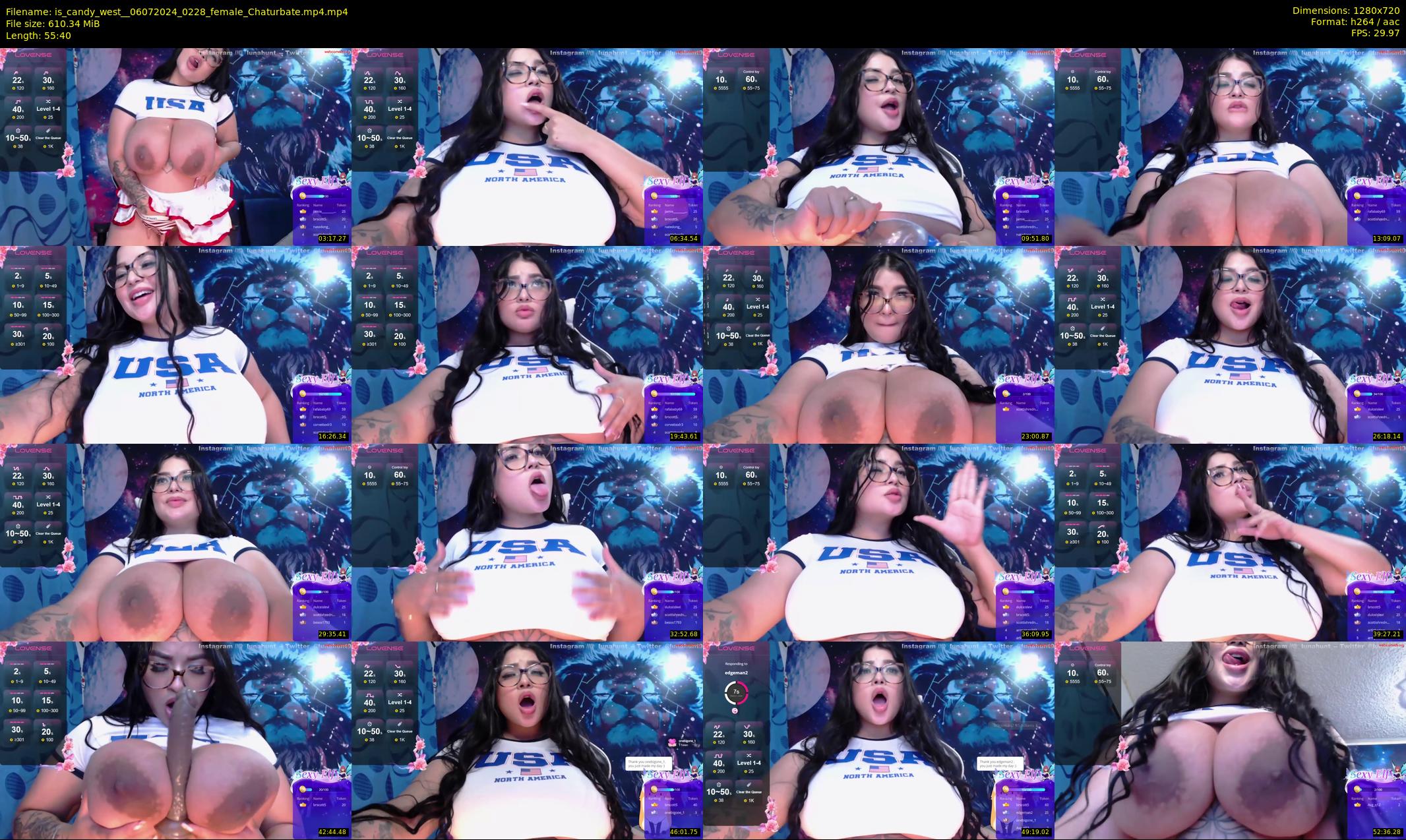 is_candy_west_ — 56 minute Chaturbate female cam show recording, 720p, Jul 6, 2024