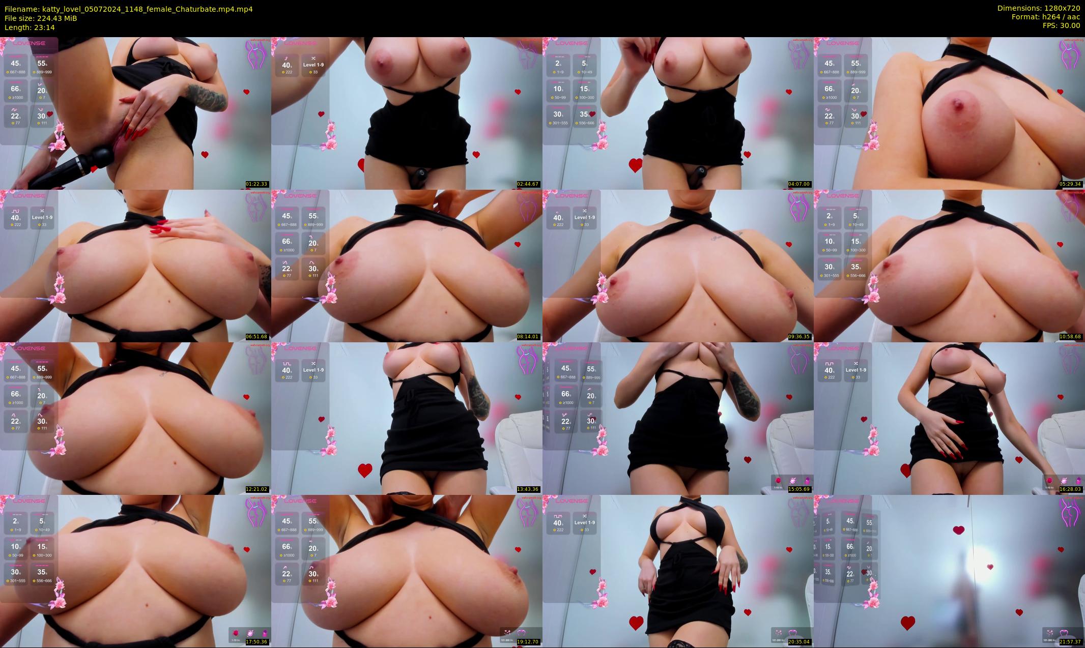 katty_lovel — 24 minute Chaturbate female cam show recording, 720p, Jul 5, 2024