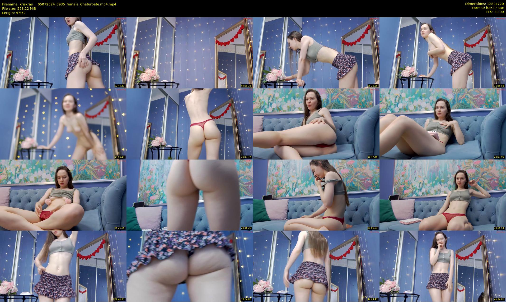 kriskras__ — 48 minute Chaturbate female cam show recording, 720p, Jul 5, 2024