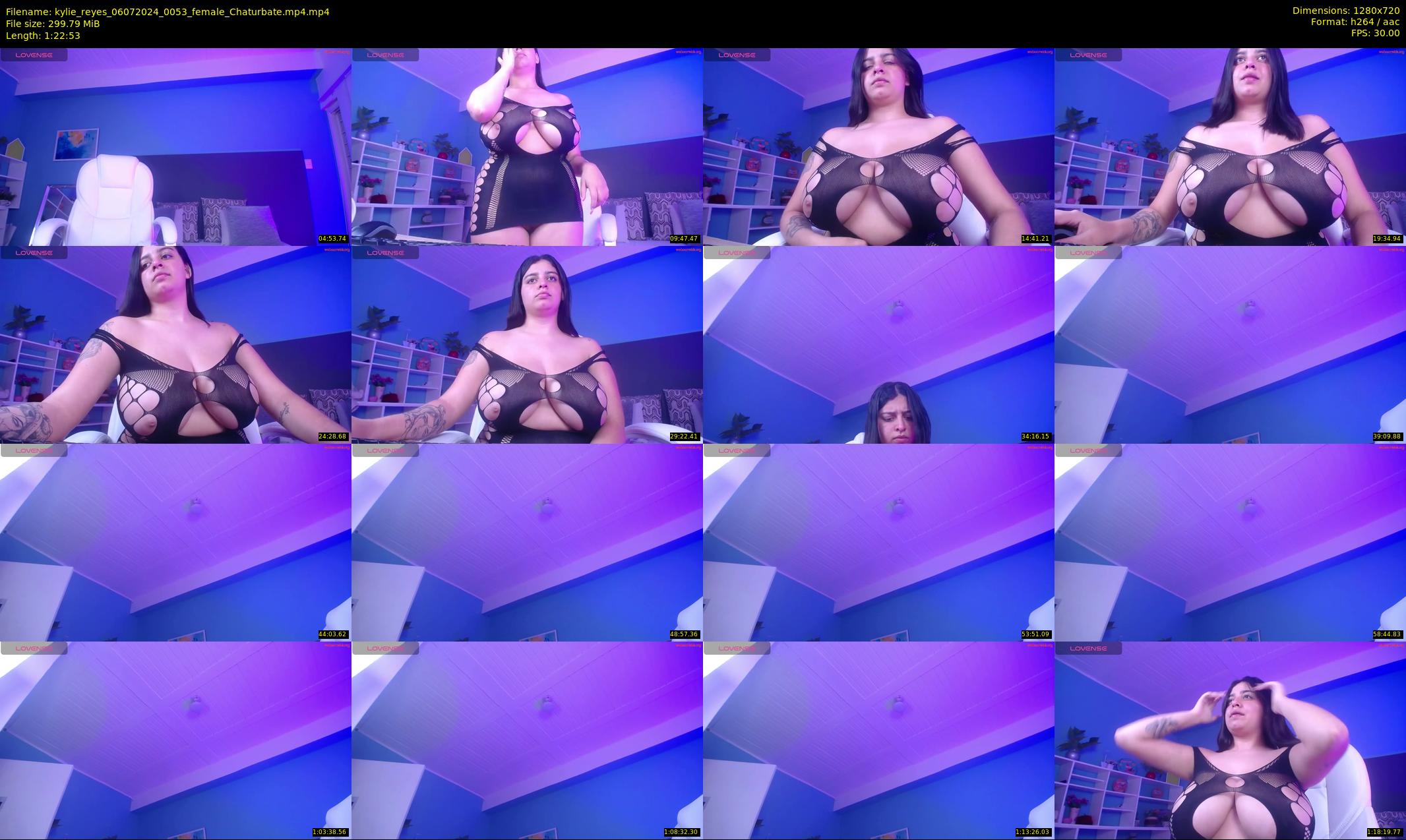 kylie_reyes — 83 minute Chaturbate female cam show recording, 720p, Jul 6, 2024