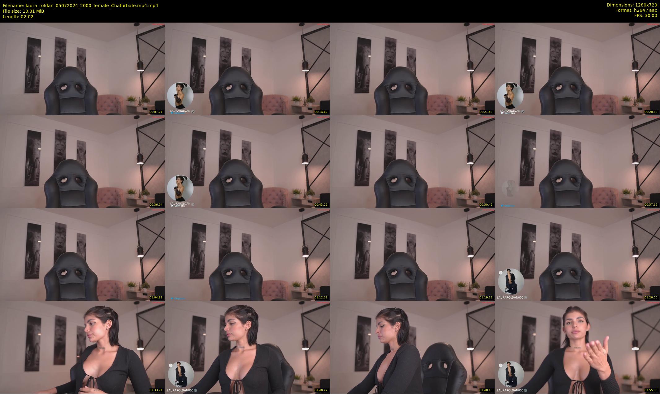 laura_roldan — 3 minute Chaturbate female cam show recording, 720p, Jul 5, 2024