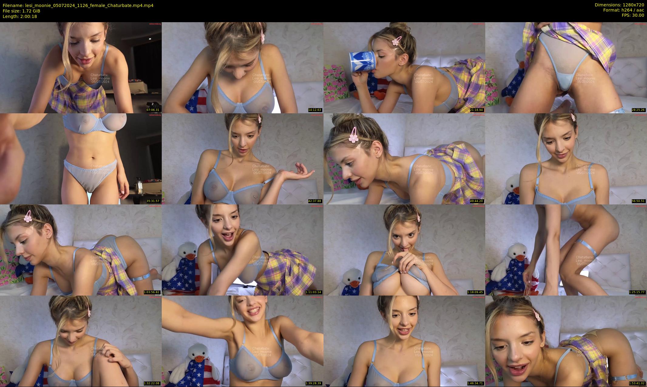 lesi_moonie — 121 minute Chaturbate female cam show recording, 720p, Jul 5, 2024