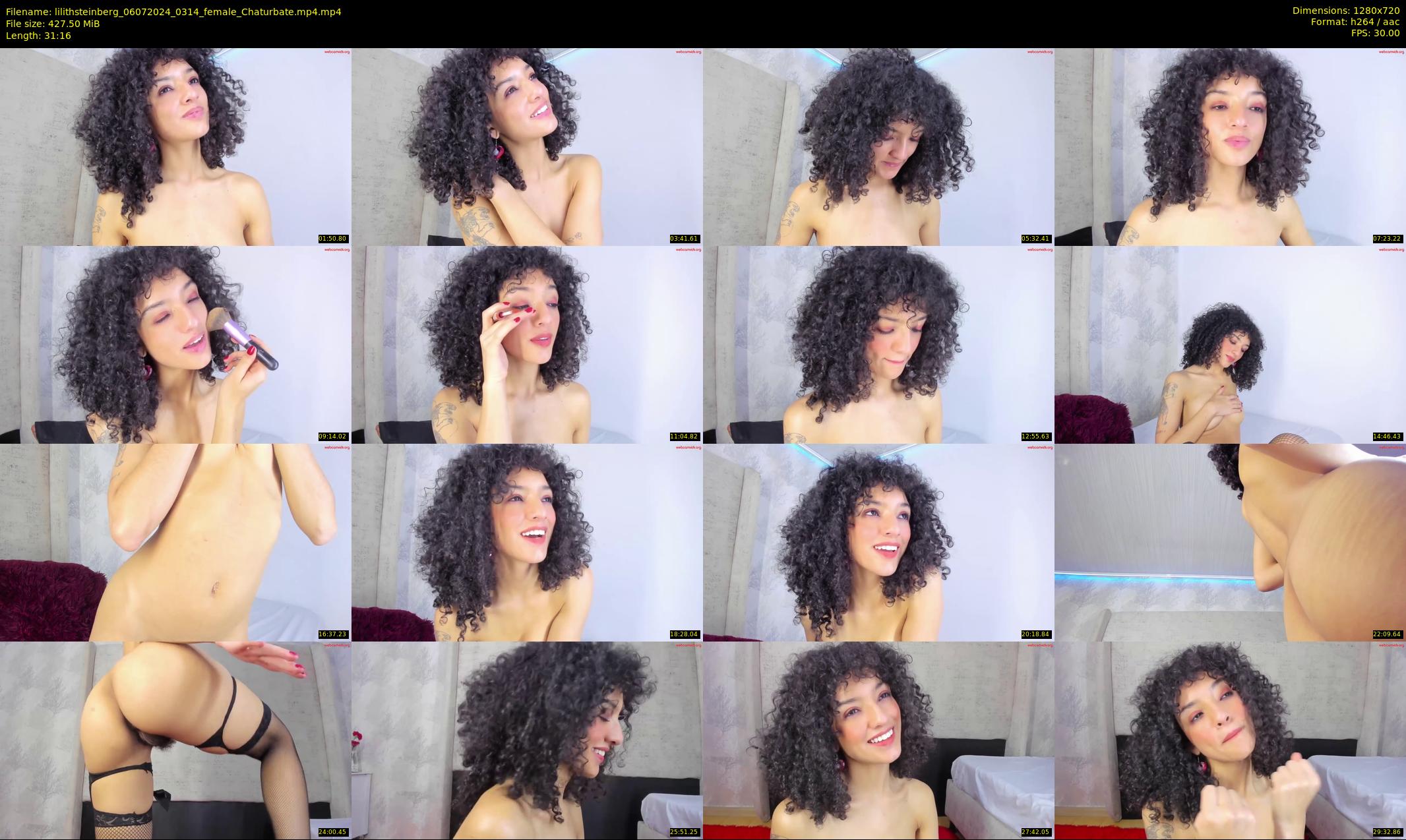 lilithsteinberg — 32 minute Chaturbate female cam show recording, 720p, Jul 6, 2024