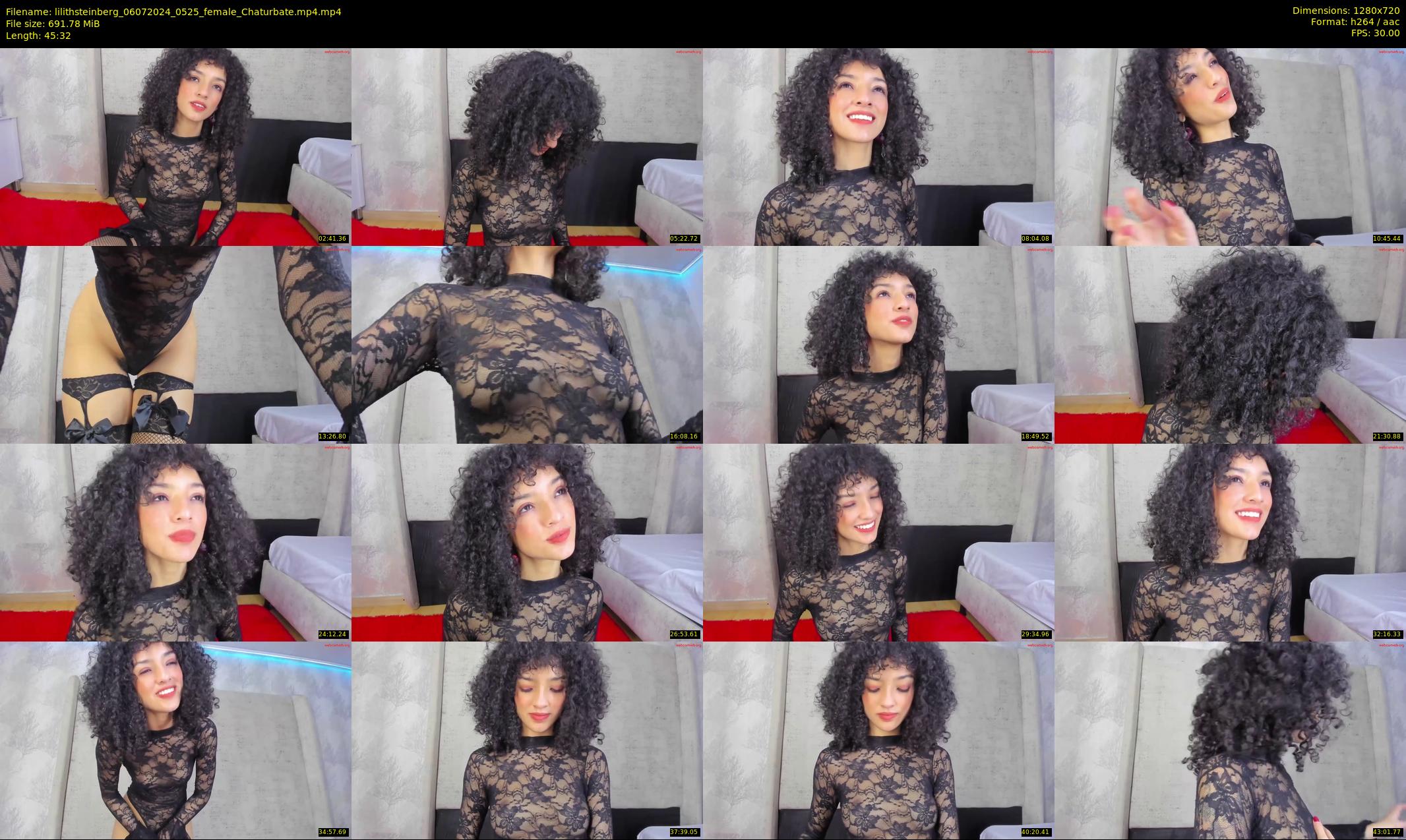 lilithsteinberg — 46 minute Chaturbate female cam show recording, 720p, Jul 6, 2024