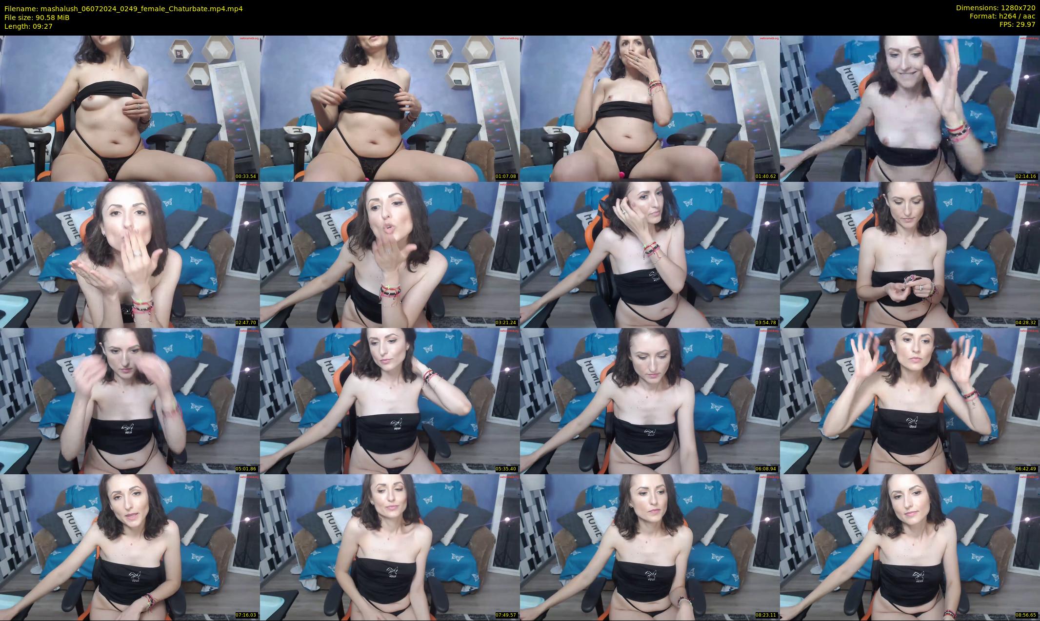 mashalush — 10 minute Chaturbate female cam show recording, 720p, Jul 6, 2024
