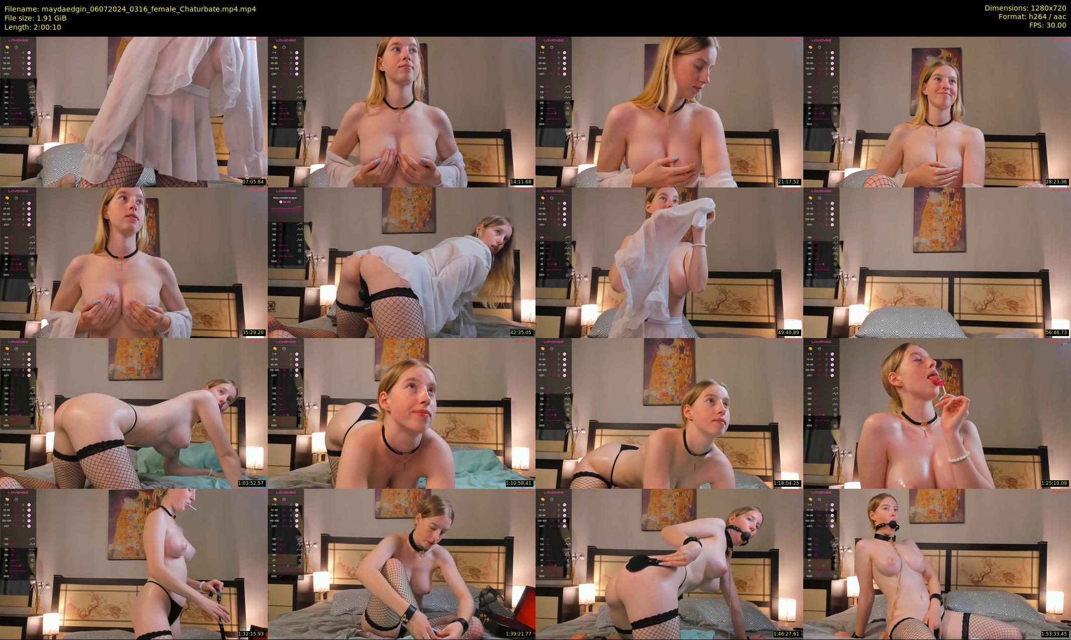 maydaedgin — 121 minute Chaturbate female cam show recording, 720p, Jul 6, 2024