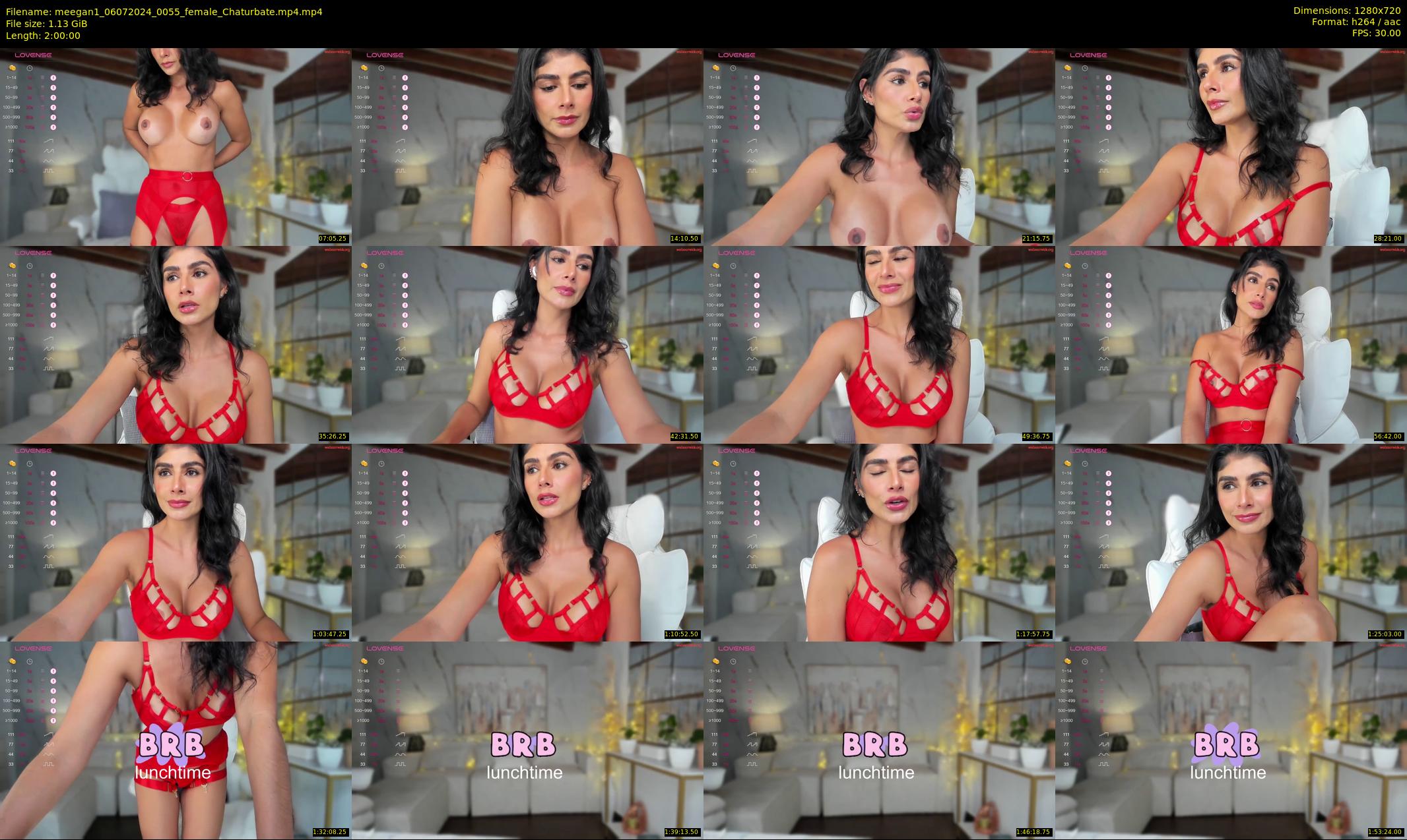 meegan1 — 120 minute Chaturbate female cam show recording, 720p, Jul 6, 2024