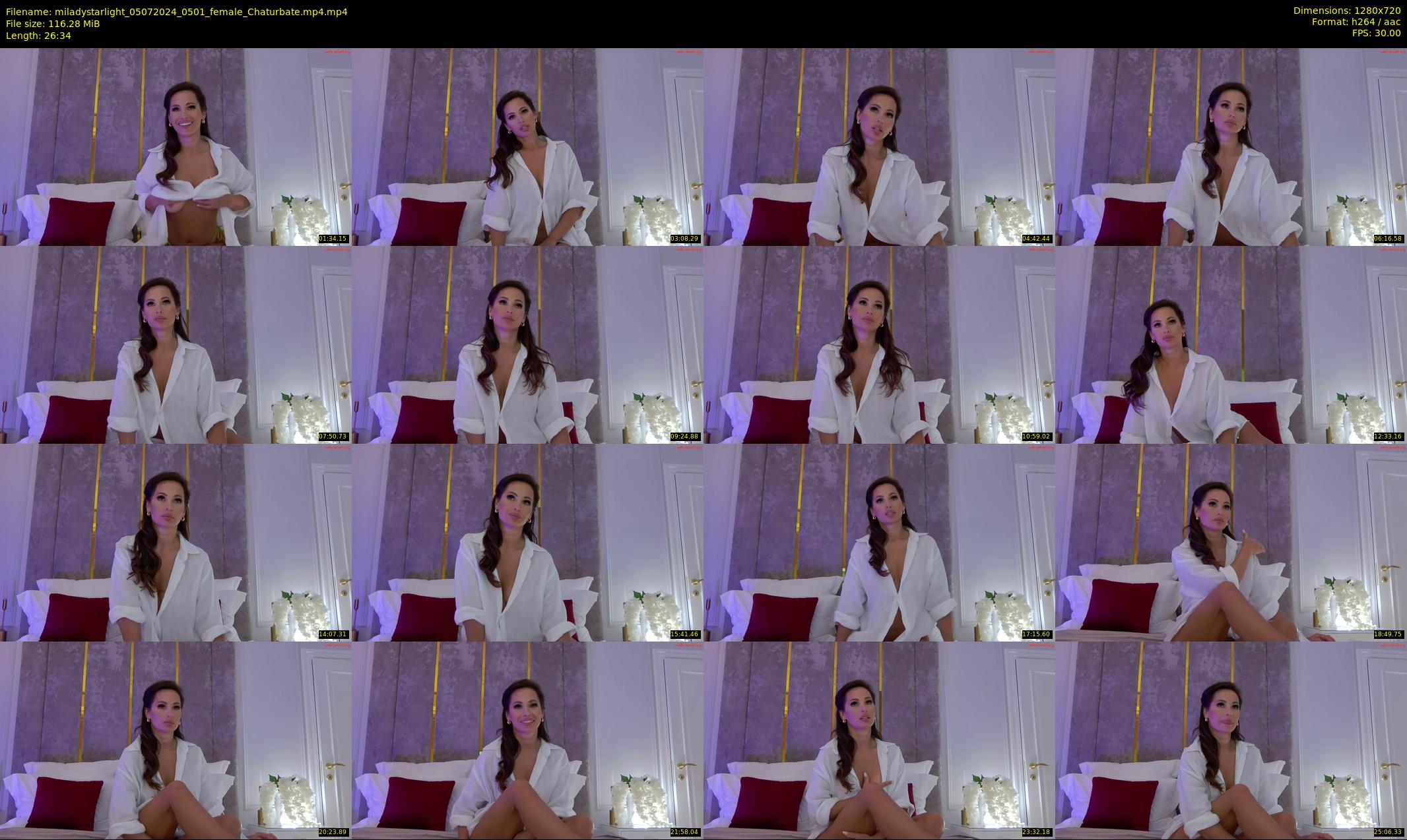 miladystarlight — 27 minute Chaturbate female cam show recording, 720p, Jul 5, 2024