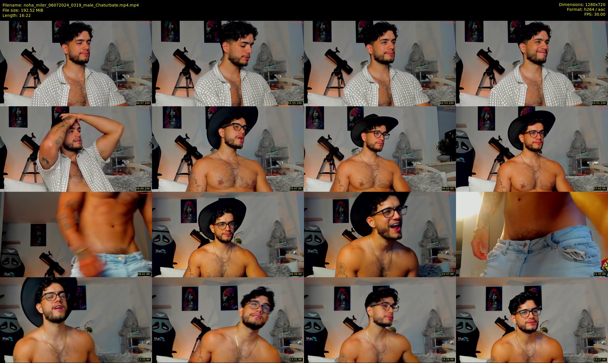 noha_miler — 17 minute Chaturbate male cam show recording, 720p, Jul 6, 2024