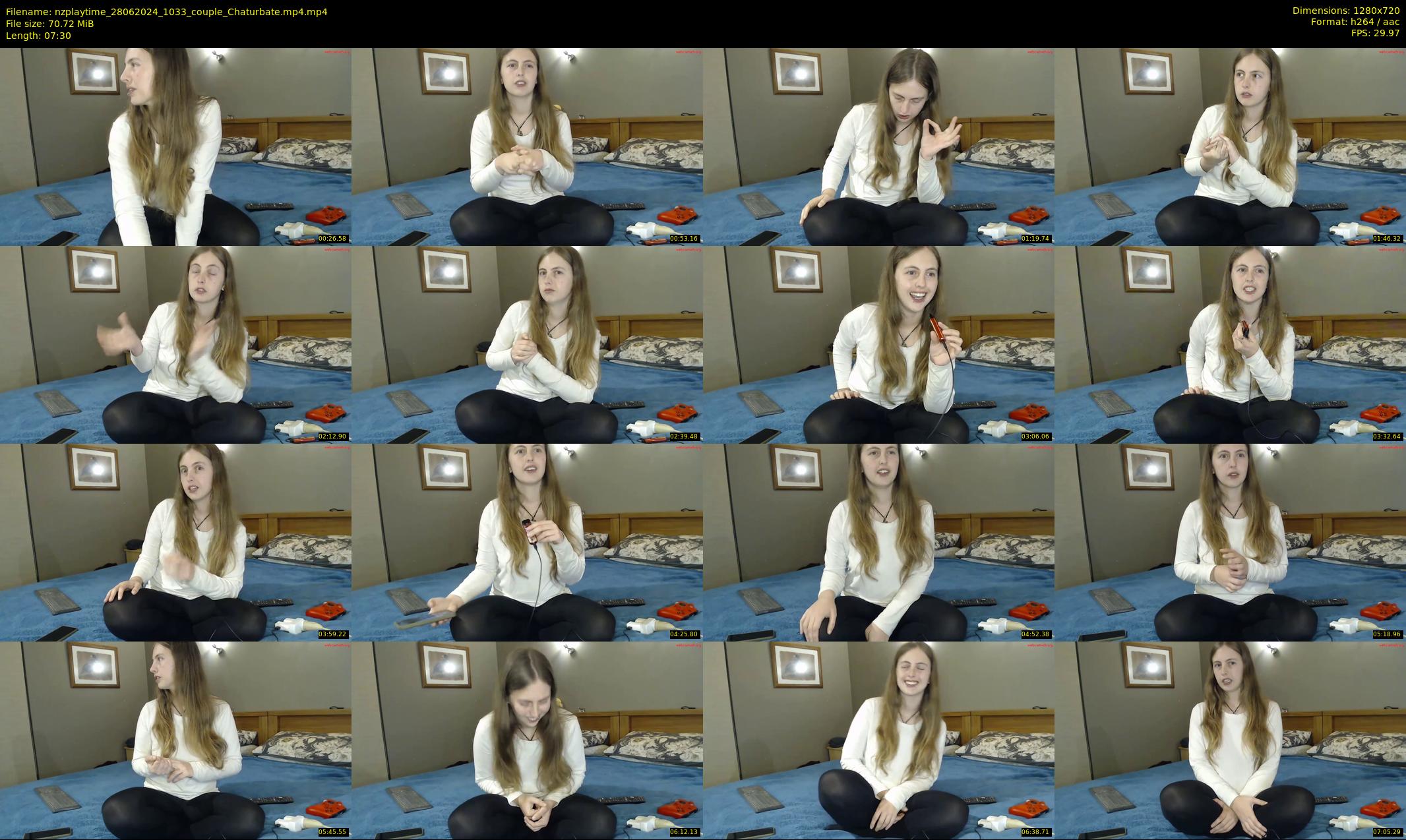 nzplaytime — 8 minute Chaturbate couple cam show recording, 720p, Jun 28, 2024