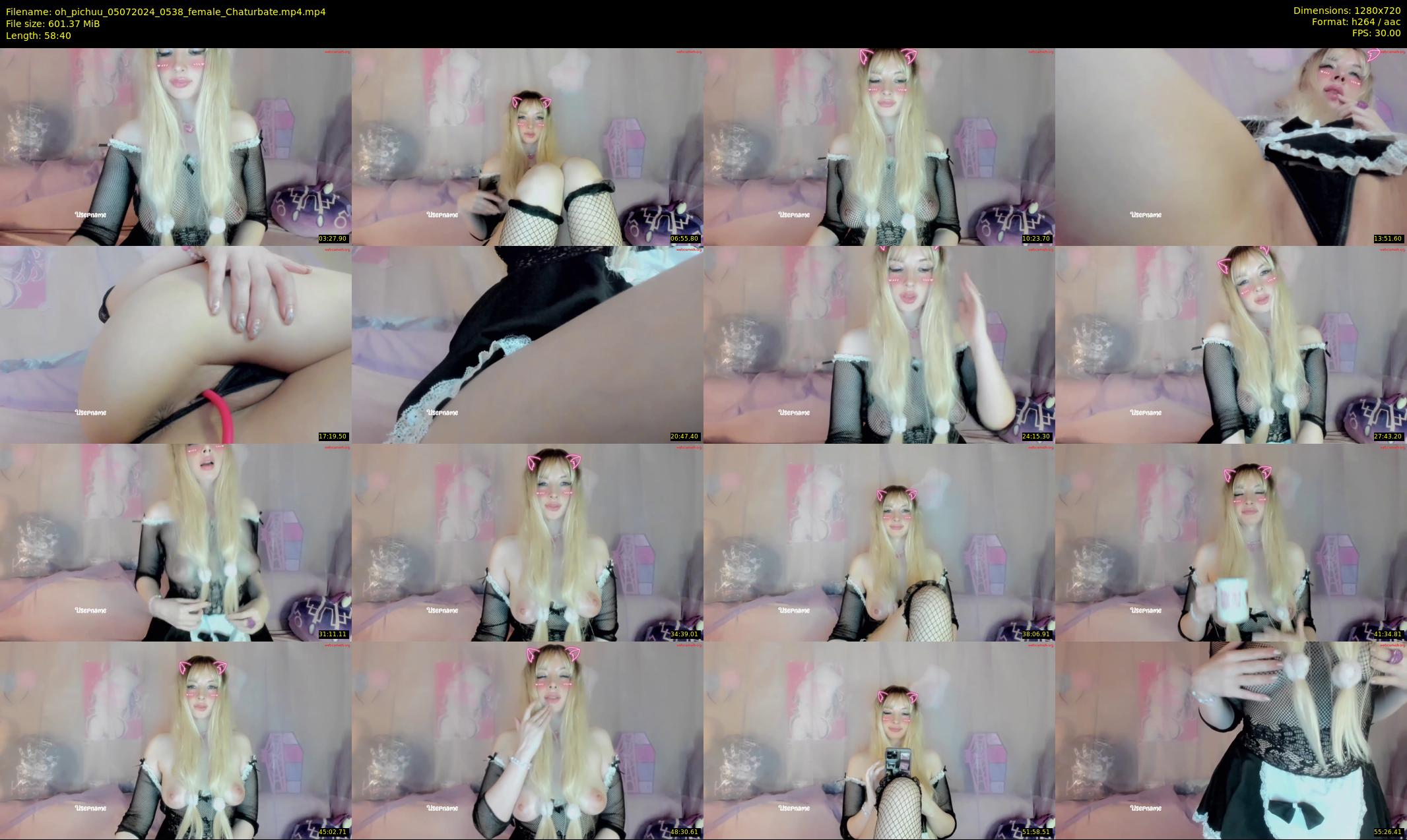 oh_pichuu — 59 minute Chaturbate female cam show recording, 720p, Jul 5, 2024