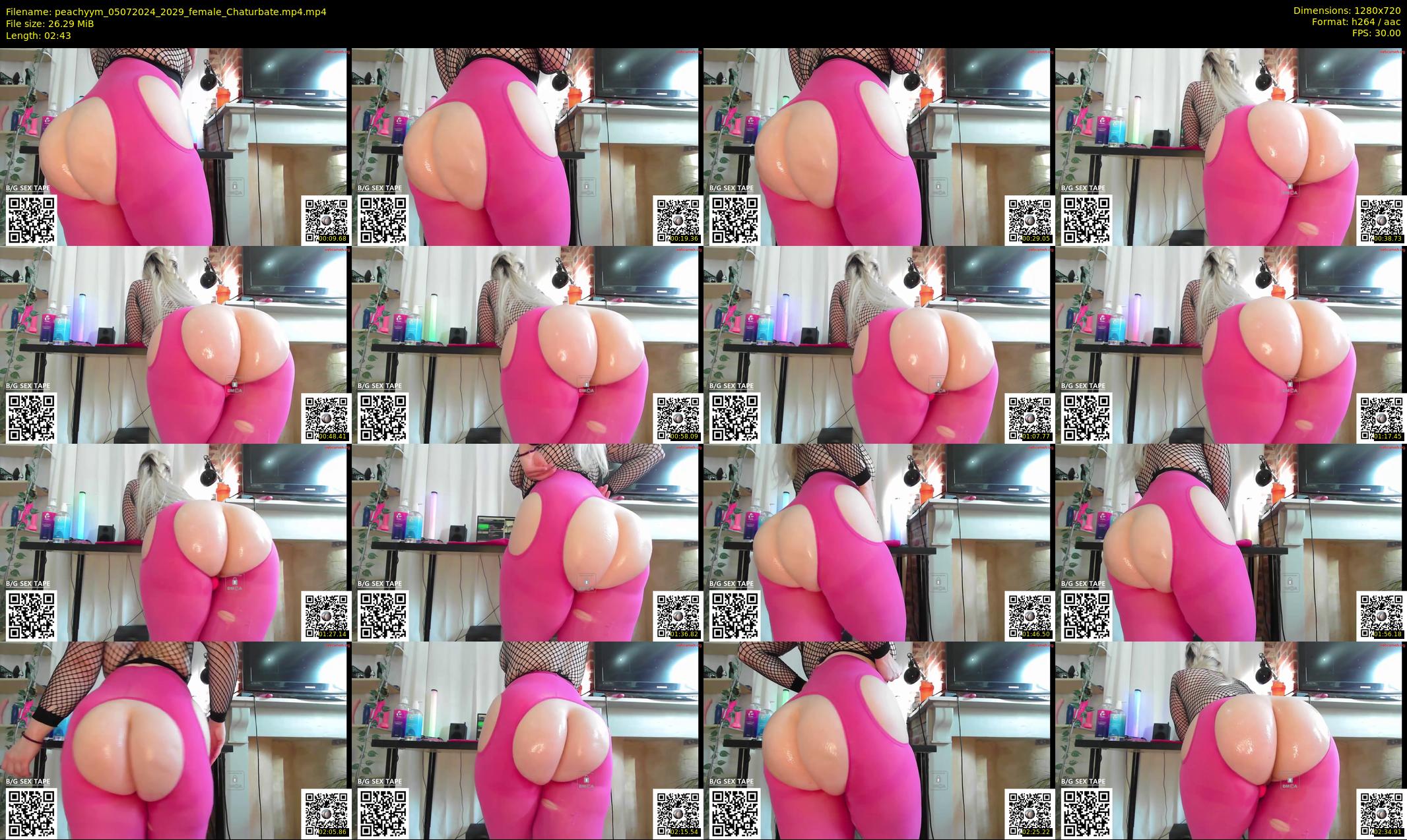 peachyym — 3 minute Chaturbate female cam show recording, 720p, Jul 5, 2024