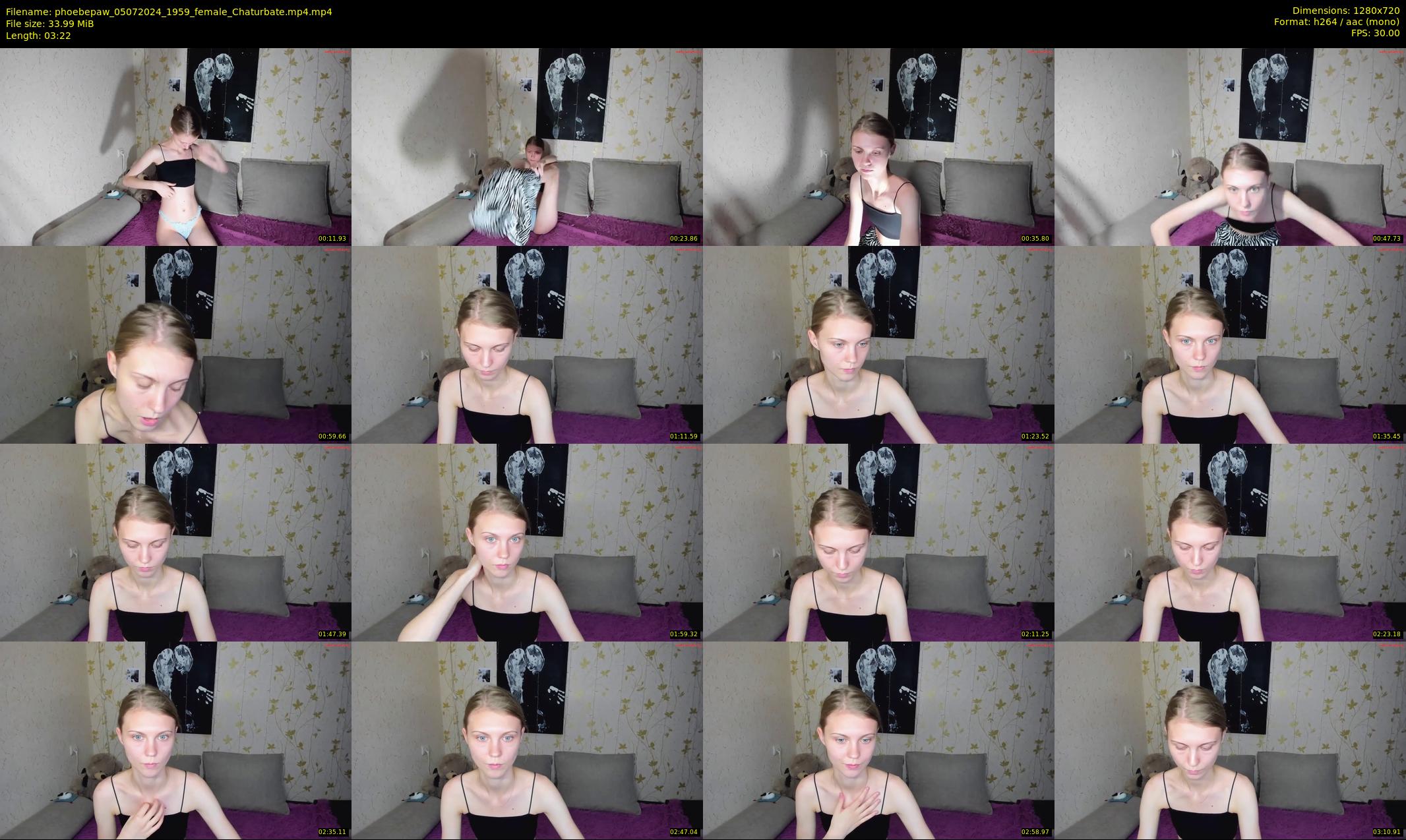phoebepaw — 4 minute Chaturbate female cam show recording, 720p, Jul 5, 2024