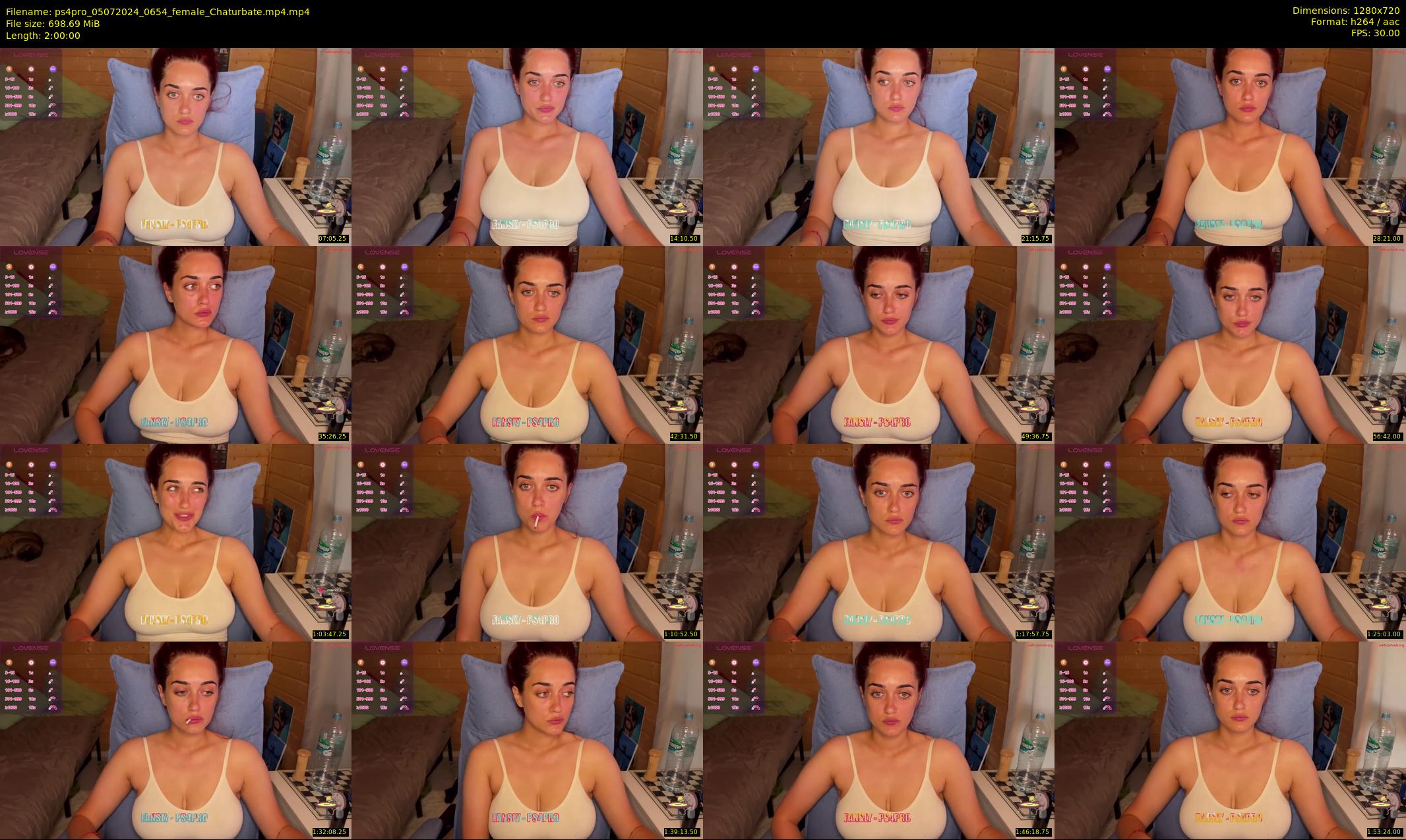 ps4pro — 120 minute Chaturbate female cam show recording, 720p, Jul 5, 2024