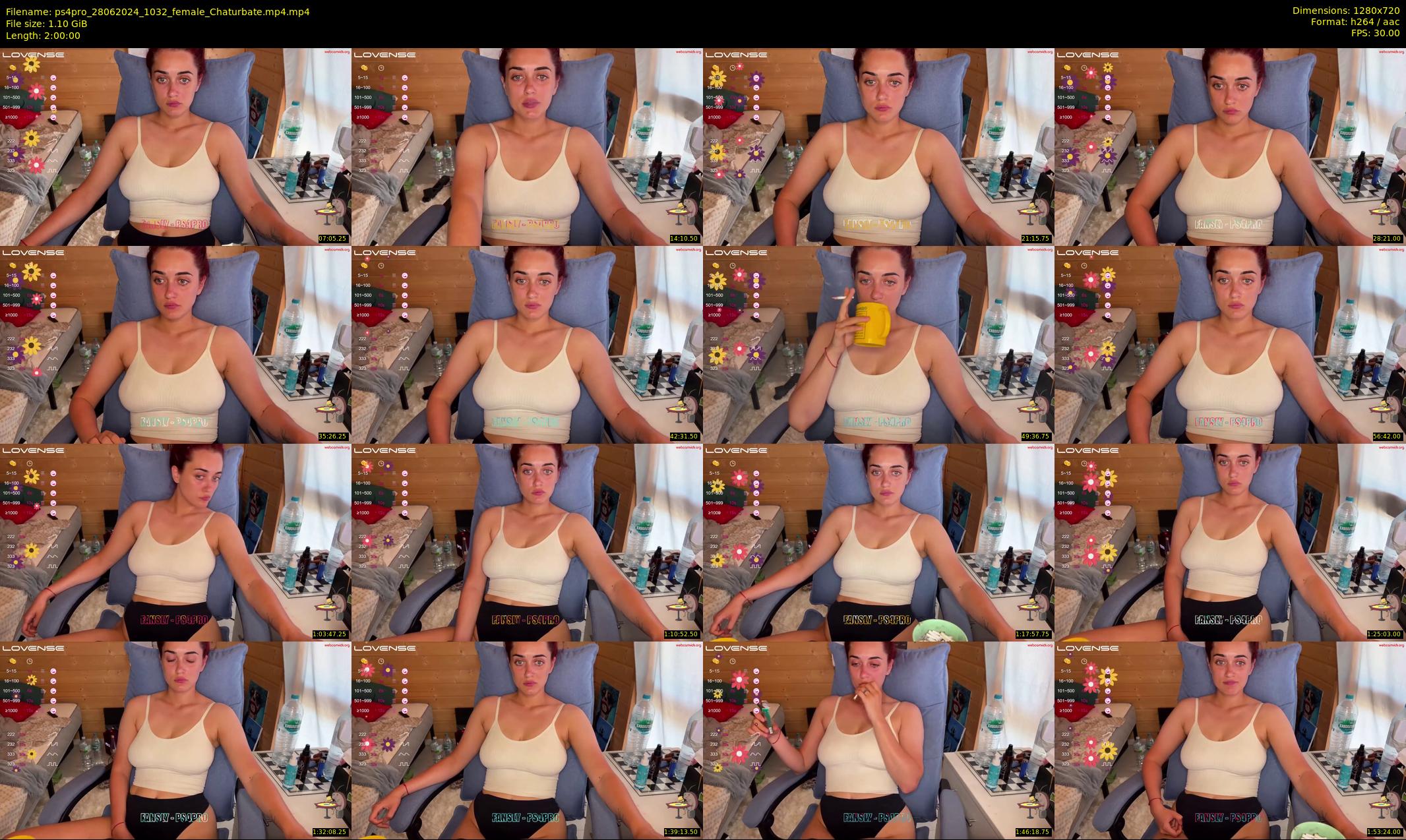 ps4pro — 120 minute Chaturbate female cam show recording, 720p, Jun 28, 2024