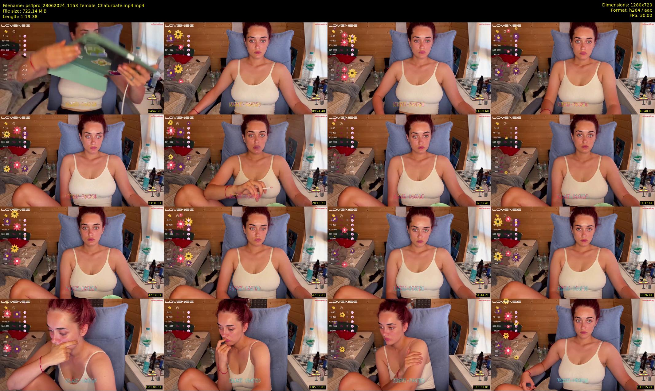 ps4pro — 80 minute Chaturbate female cam show recording, 720p, Jun 28, 2024