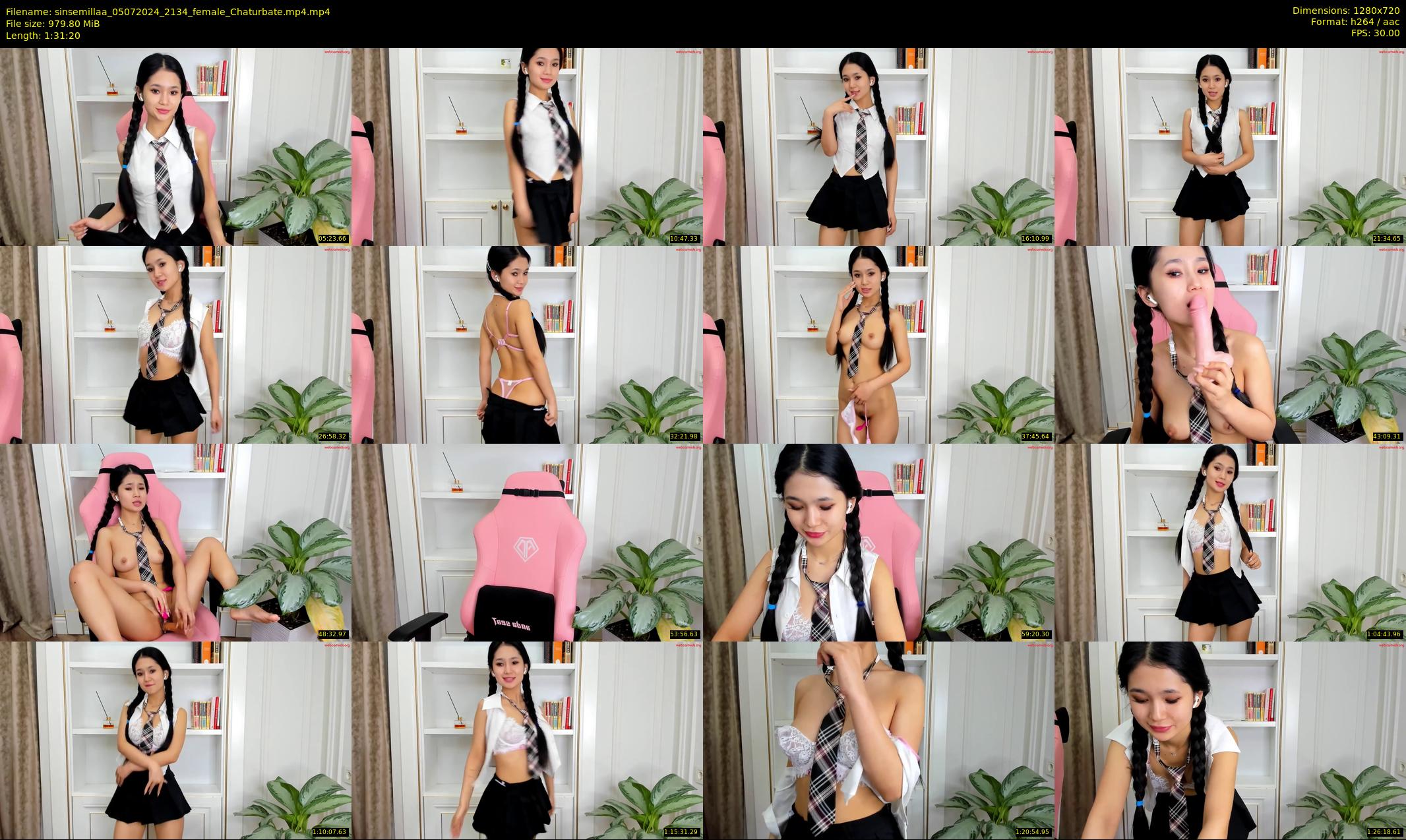 sinsemillaa — 92 minute Chaturbate female cam show recording, 720p, Jul 5, 2024