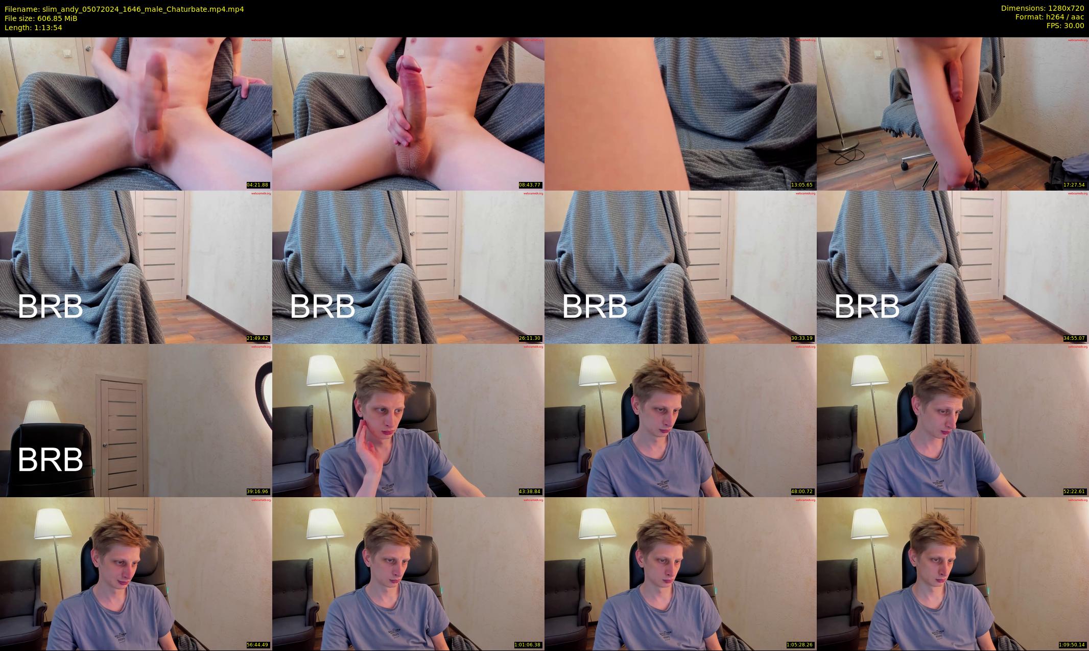 slim_andy — 74 minute Chaturbate male cam show recording, 720p, Jul 5, 2024