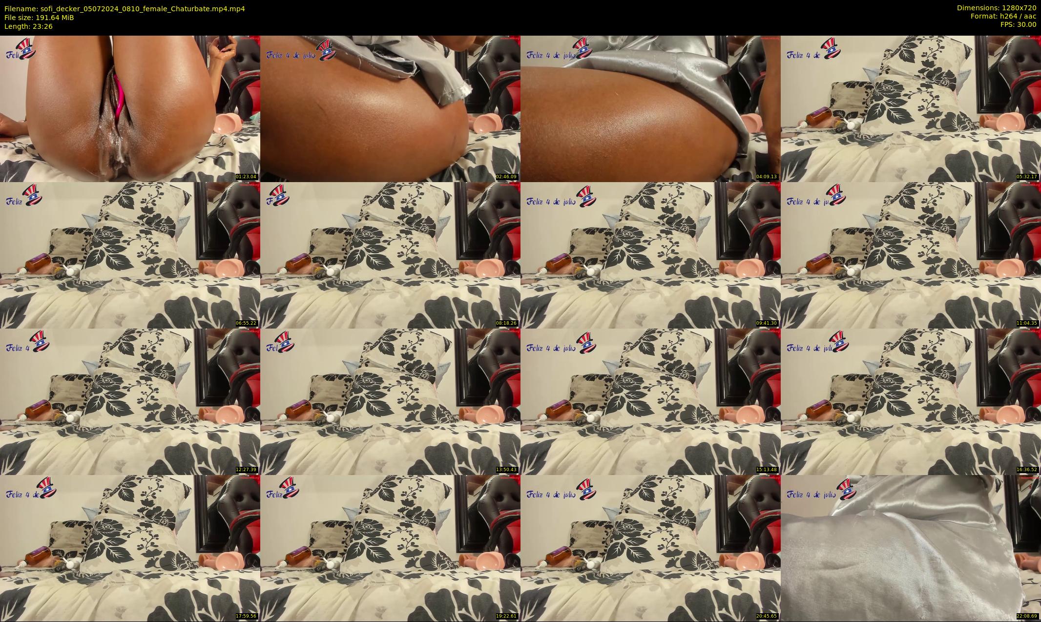 sofi_decker — 24 minute Chaturbate female cam show recording, 720p, Jul 5, 2024