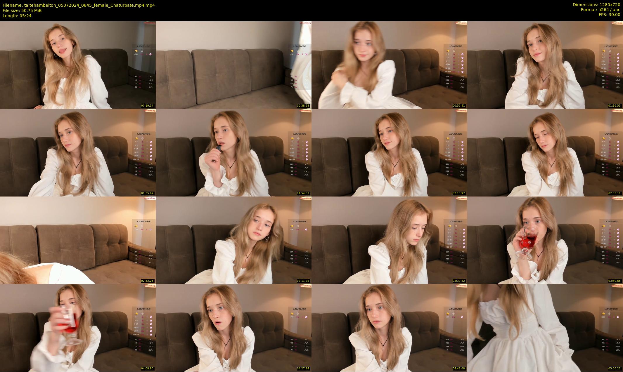 taitehambelton — 6 minute Chaturbate female cam show recording, 720p, Jul 5, 2024