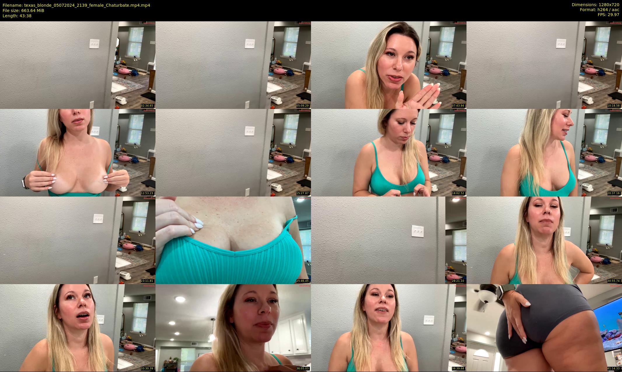 texas_blonde — 44 minute Chaturbate female cam show recording, 720p, Jul 5, 2024