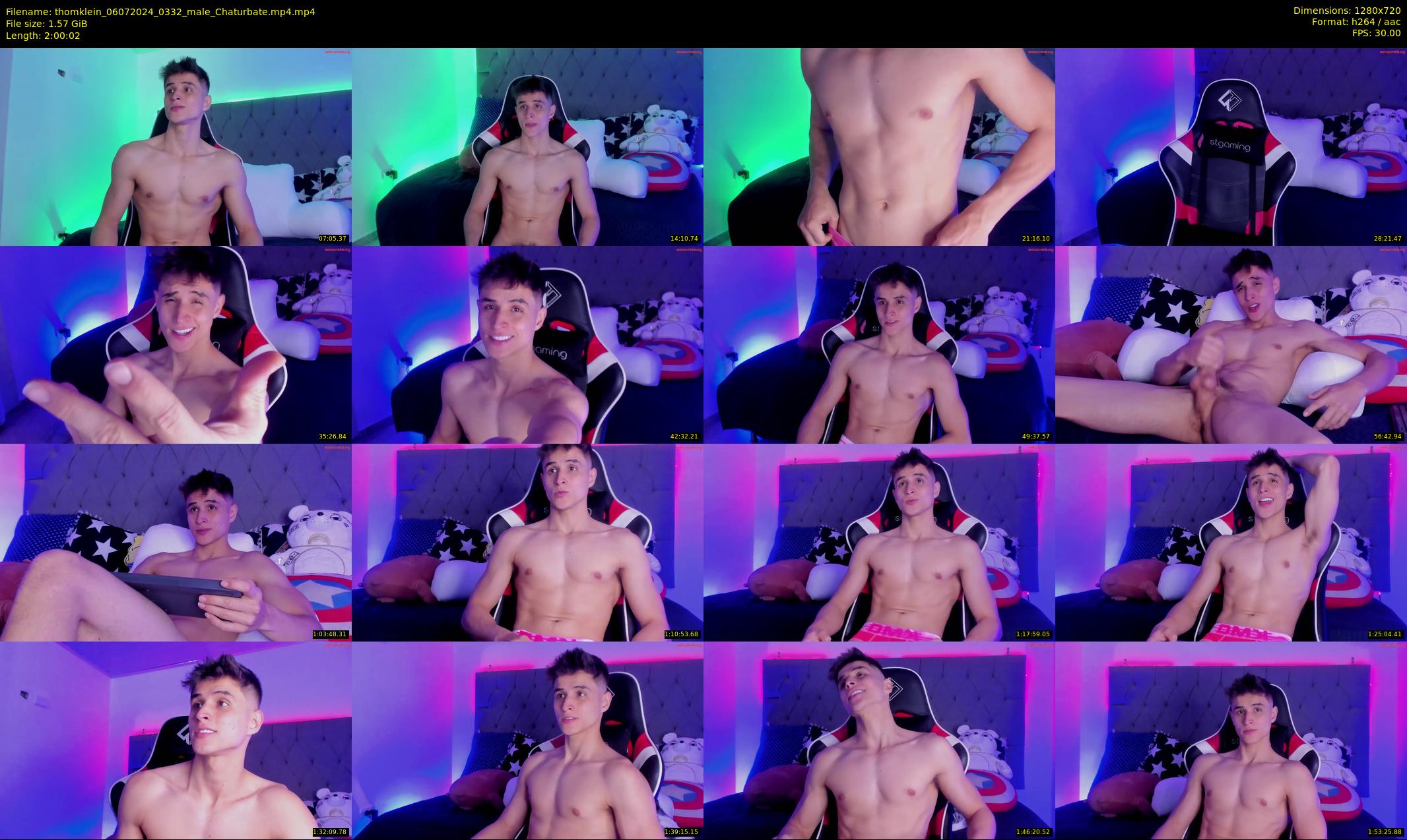 thomklein — 121 minute Chaturbate male cam show recording, 720p, Jul 6, 2024