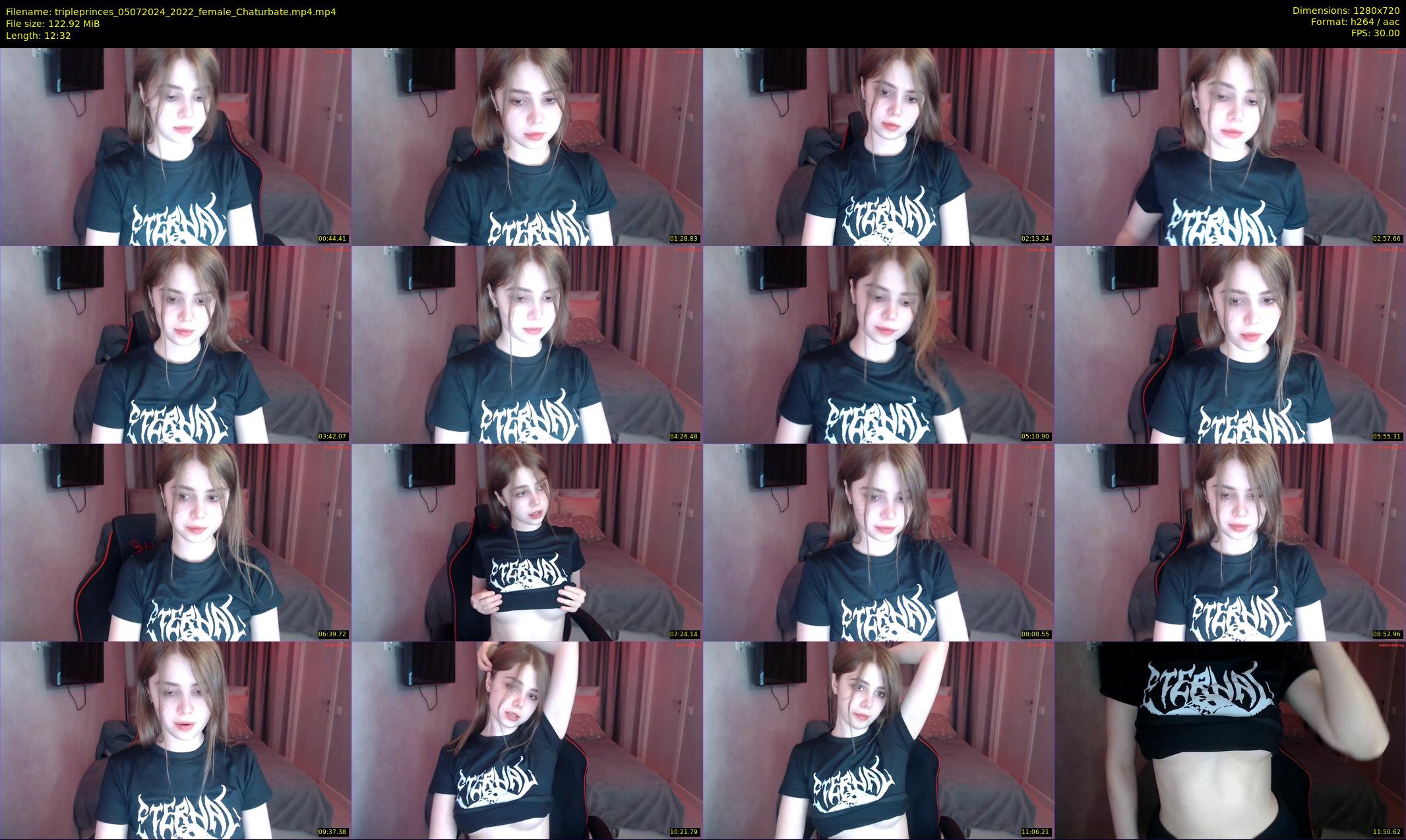 tripleprinces — 13 minute Chaturbate female cam show recording, 720p, Jul 5, 2024