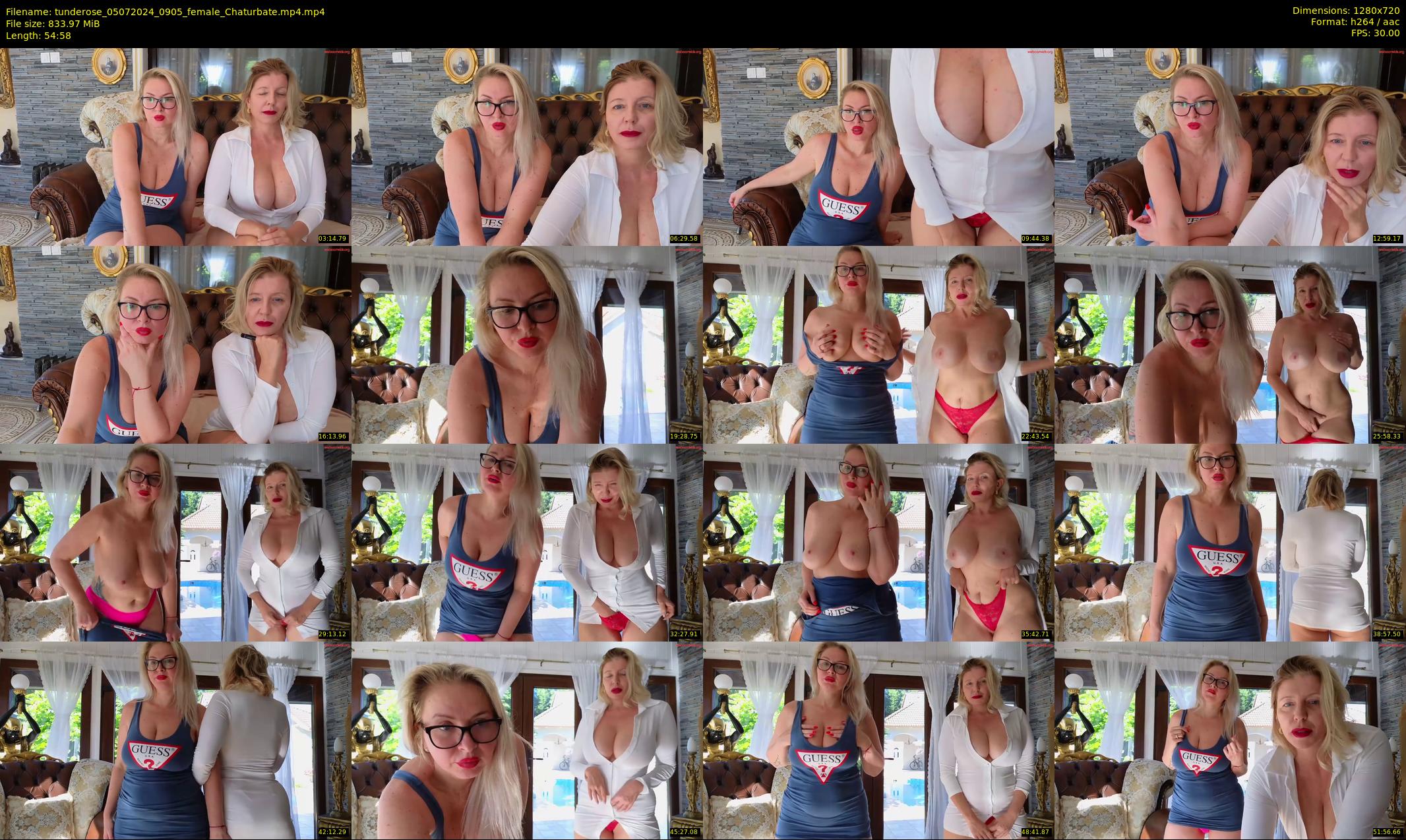 tunderose — 55 minute Chaturbate female cam show recording, 720p, Jul 5, 2024