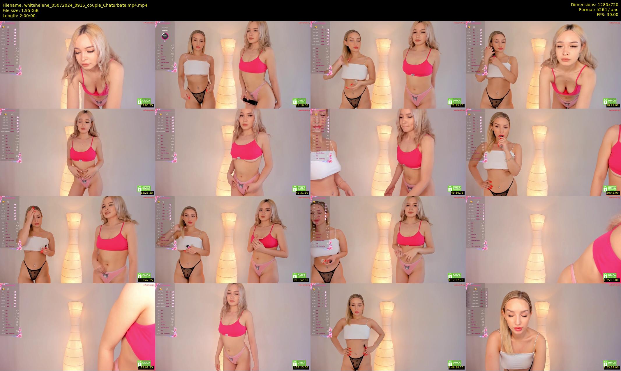 whitehelene — 120 minute Chaturbate female cam show recording, 720p, Jul 5, 2024