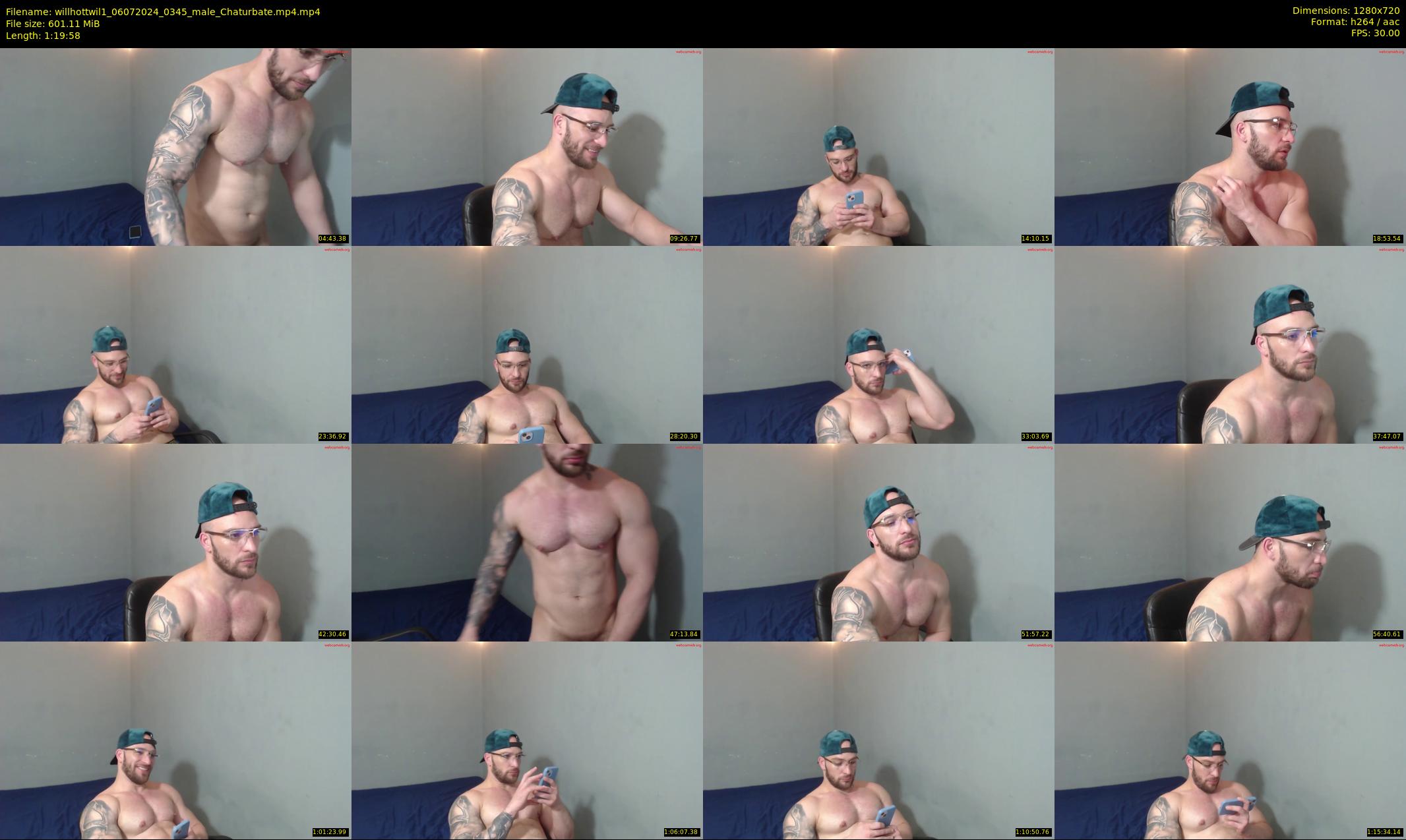 willhottwil1 — 80 minute Chaturbate couple cam show recording, 720p, Jul 6, 2024