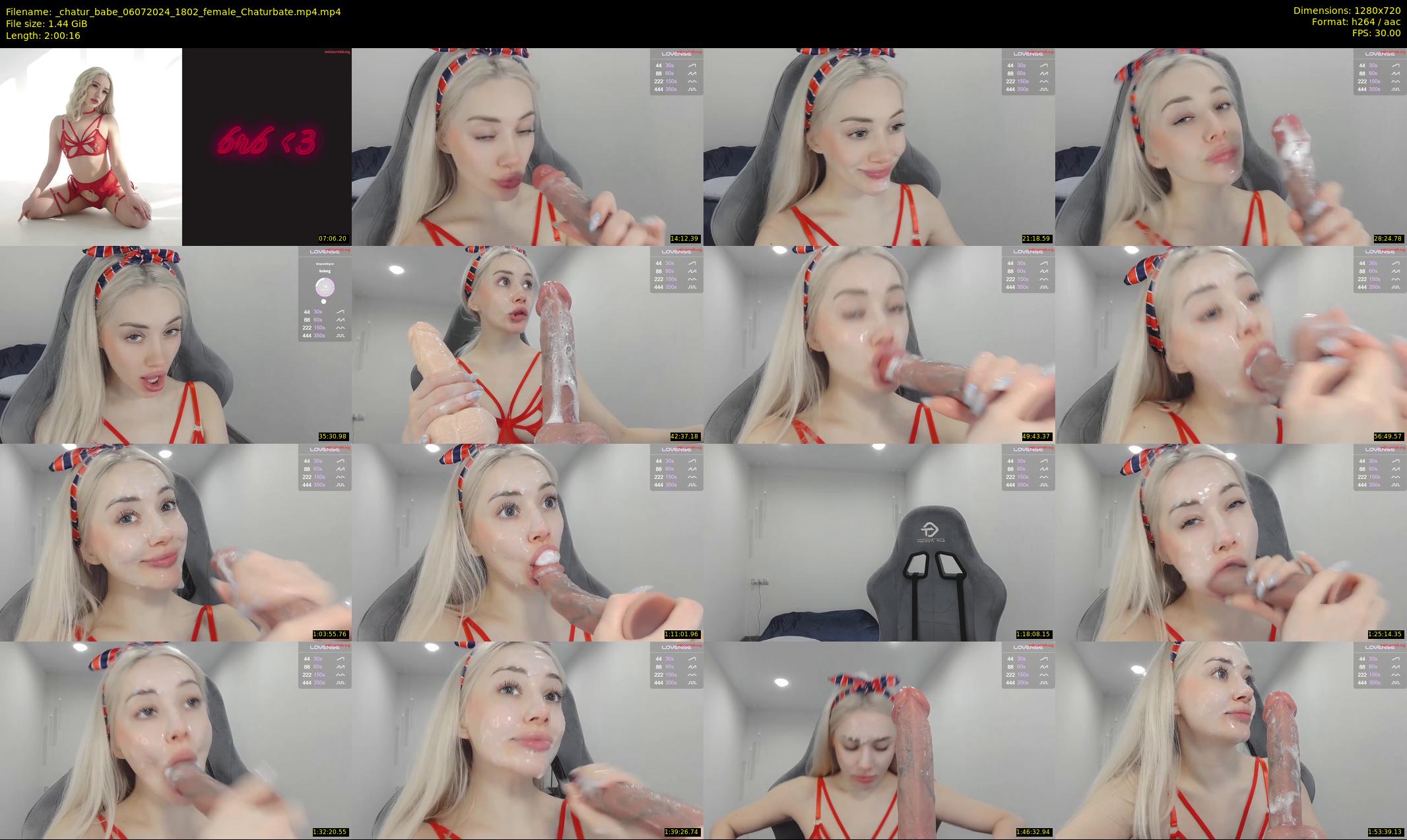 _chatur_babe — 121 minute Chaturbate female cam show recording, 720p, Jul 6, 2024