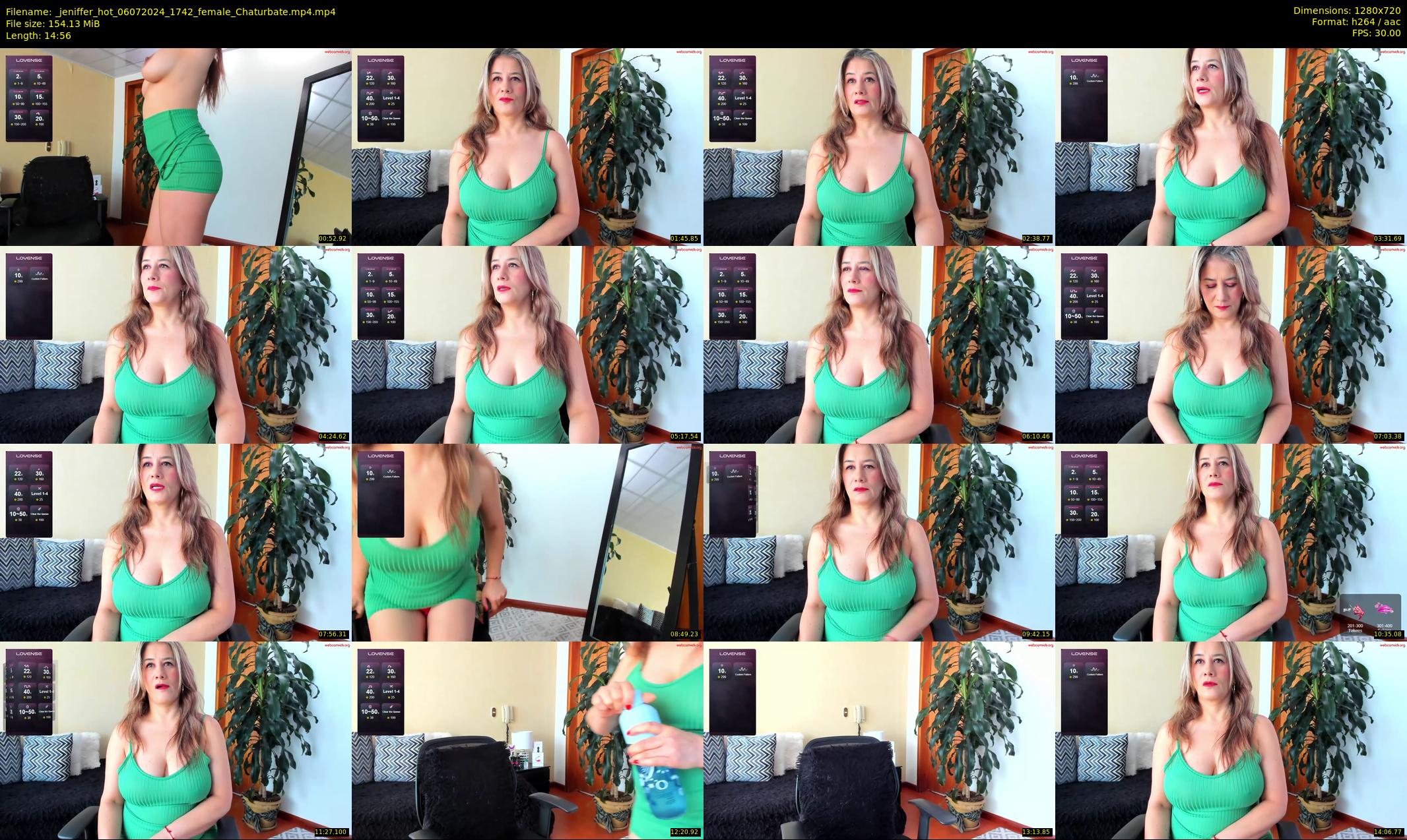 _jeniffer_hot — 15 minute Chaturbate female cam show recording, 720p, Jul 6, 2024