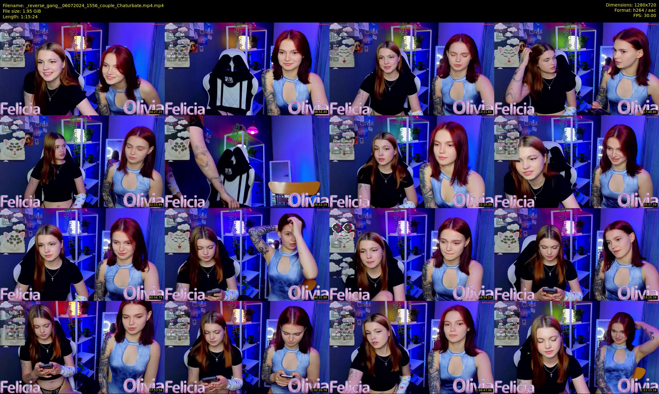 _reverse_gang_ — 76 minute Chaturbate couple cam show recording, 720p, Jul 6, 2024