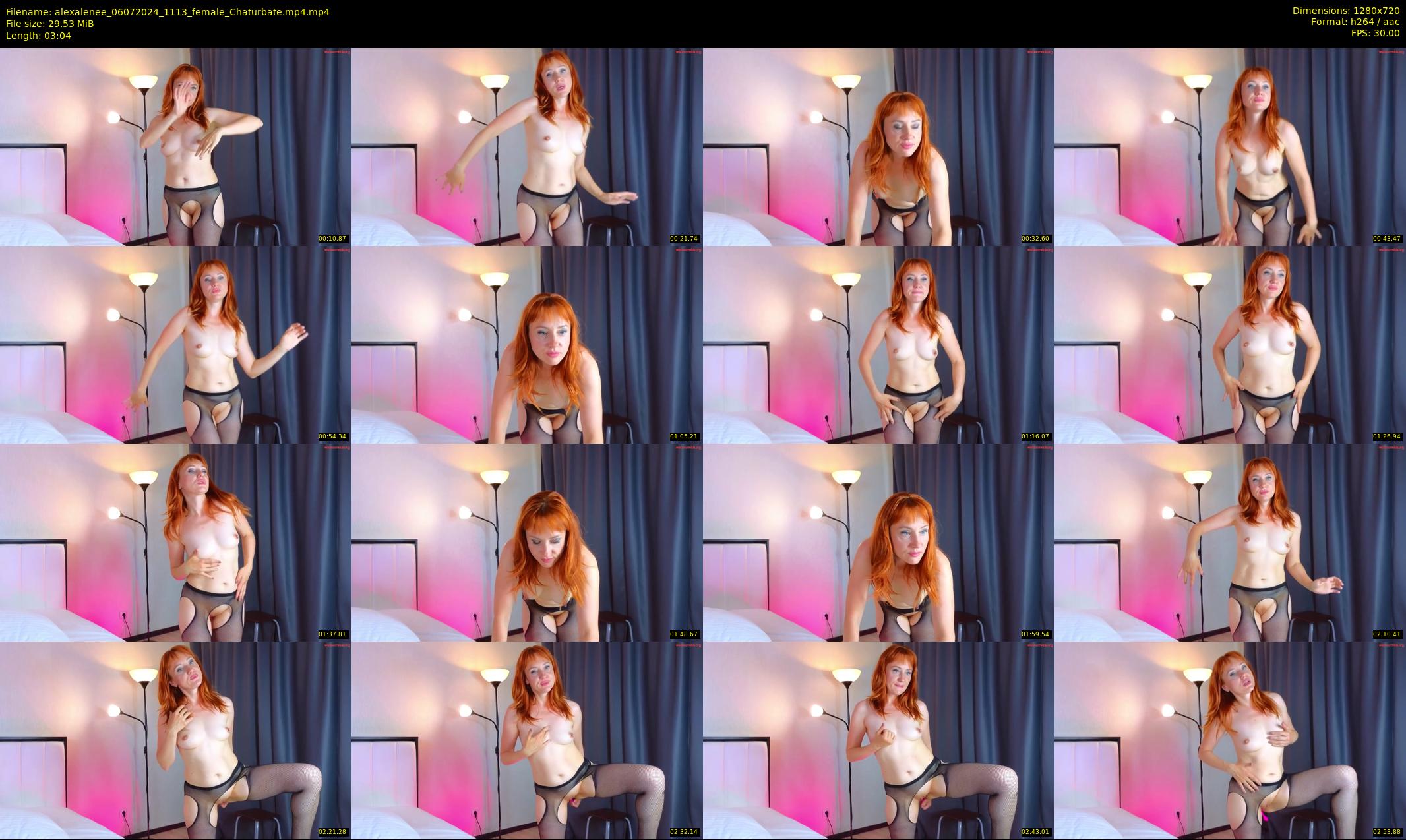 alexalenee — 4 minute Chaturbate female cam show recording, 720p, Jul 6, 2024