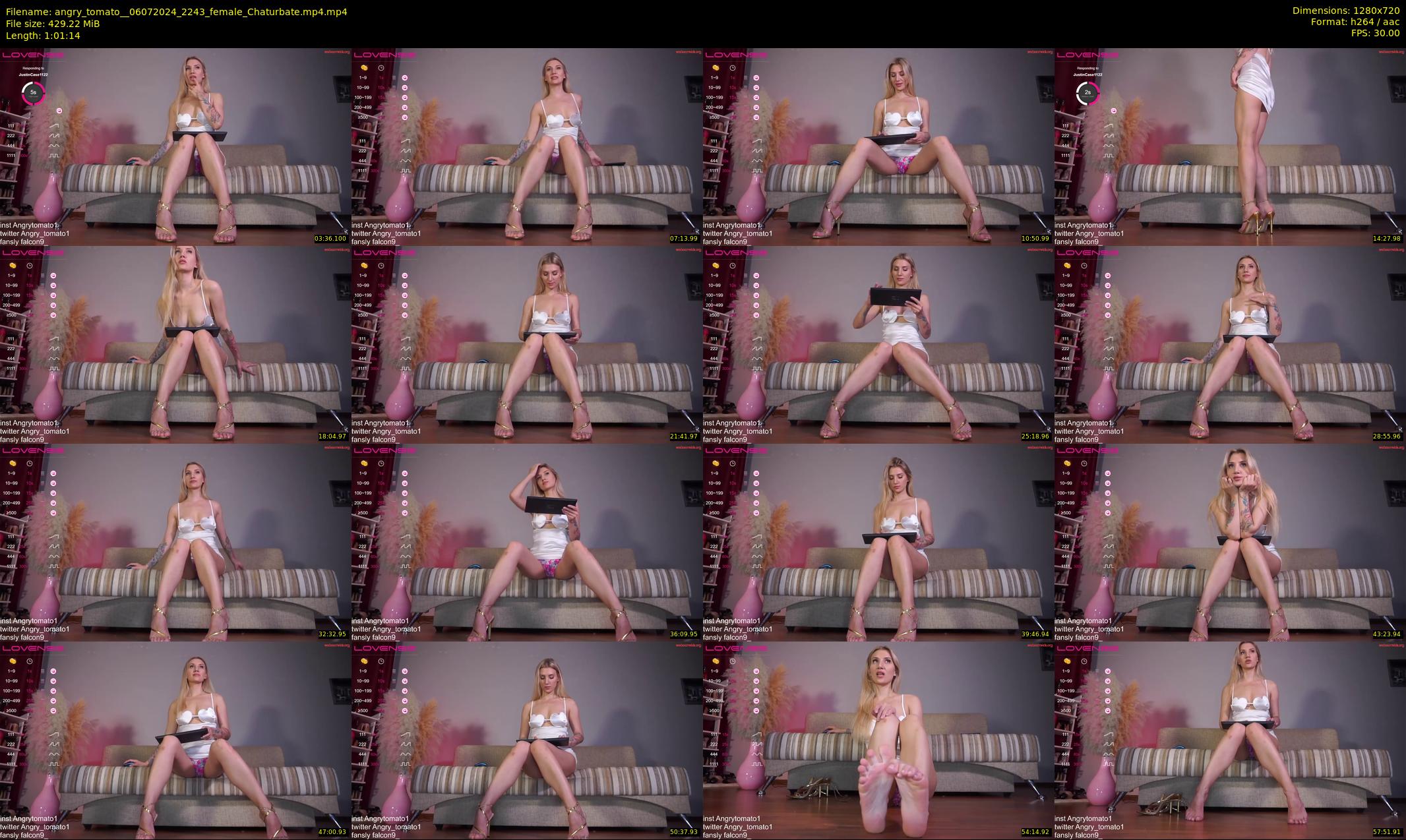 angry_tomato_ — 62 minute Chaturbate female cam show recording, 720p, Jul 6, 2024