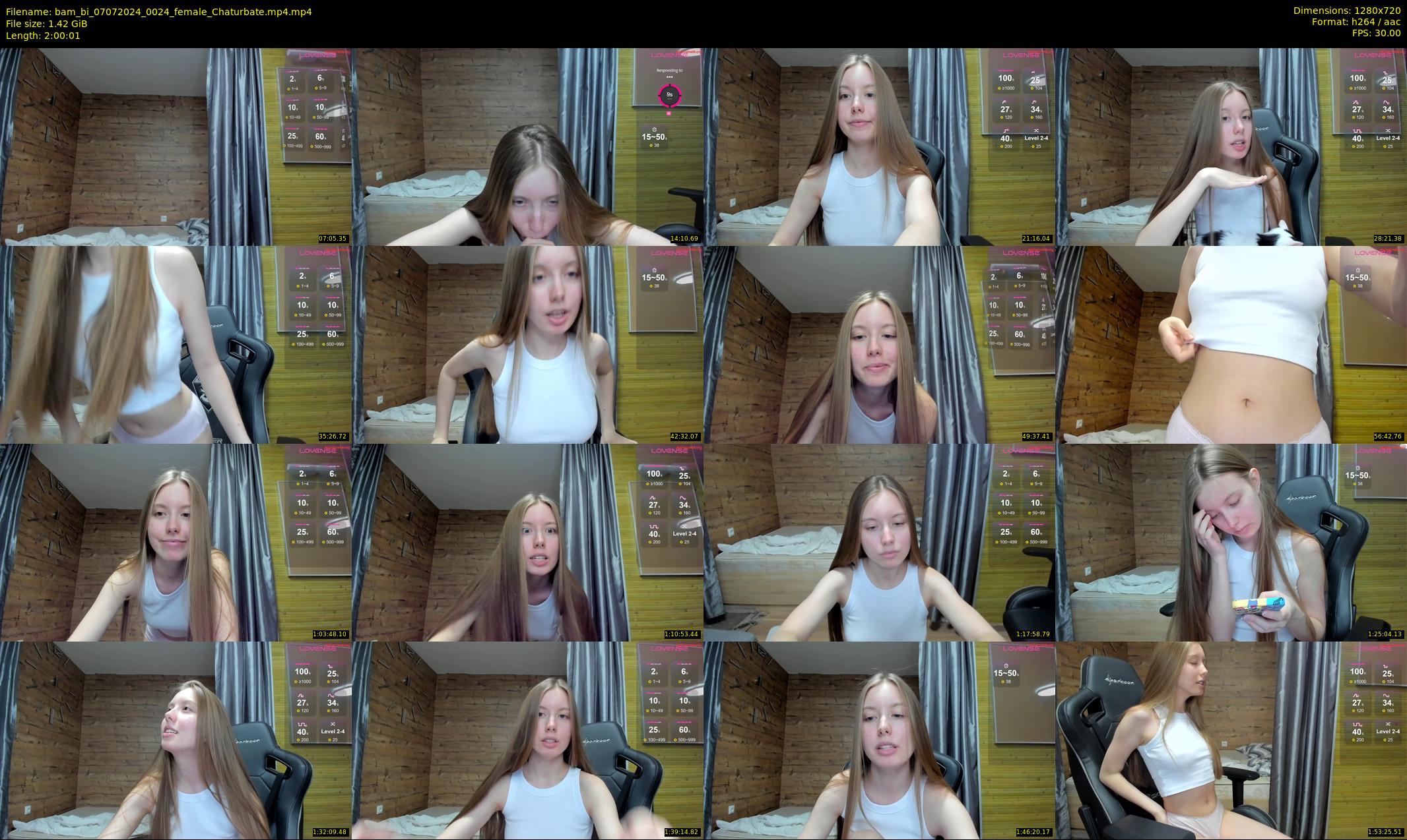 bam_bi — 121 minute Chaturbate female cam show recording, 720p, Jul 7, 2024