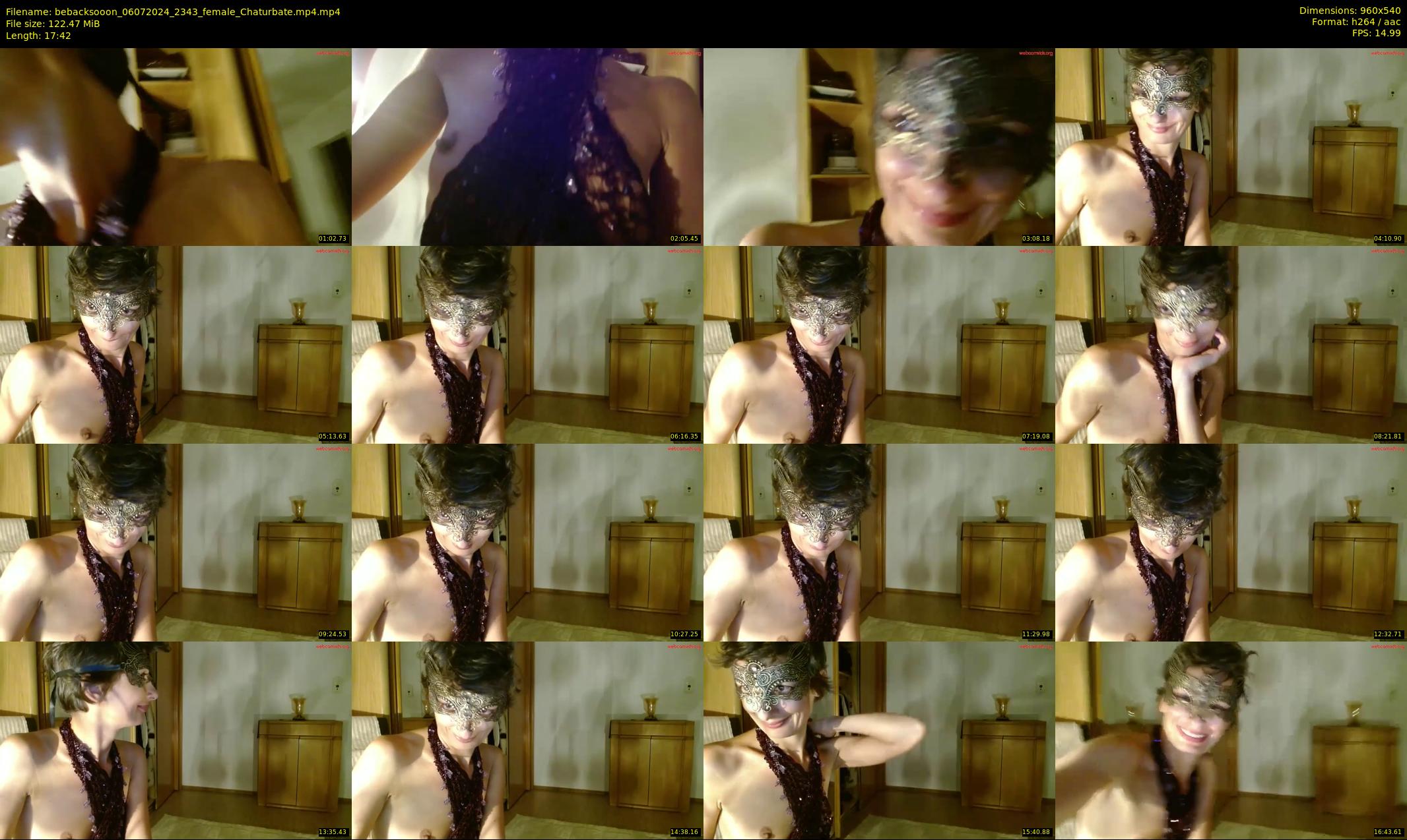 bebacksooon — 18 minute Chaturbate female cam show recording, 480p, Jul 6, 2024