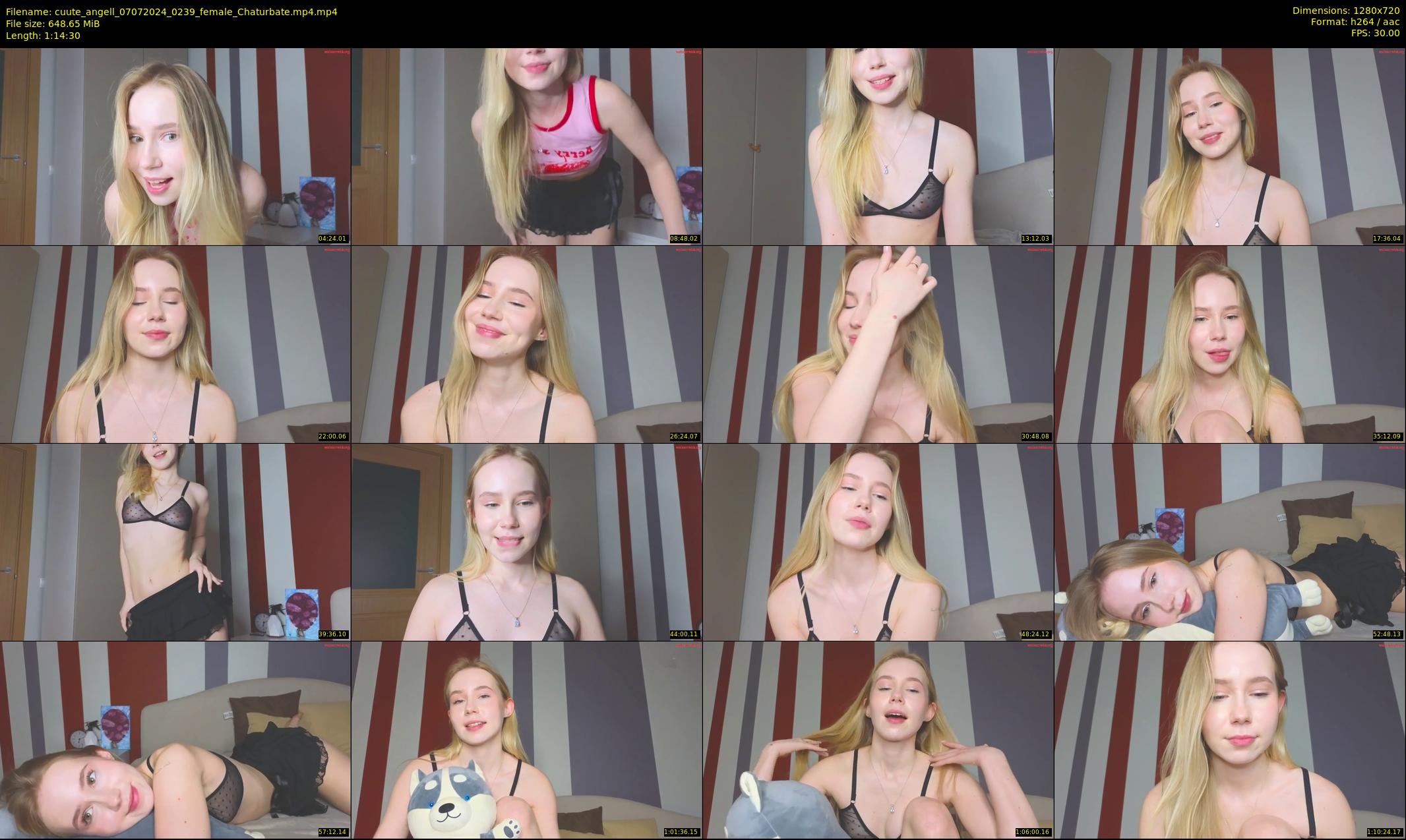 cuute_angell — 75 minute Chaturbate female cam show recording, 720p, Jul 7, 2024