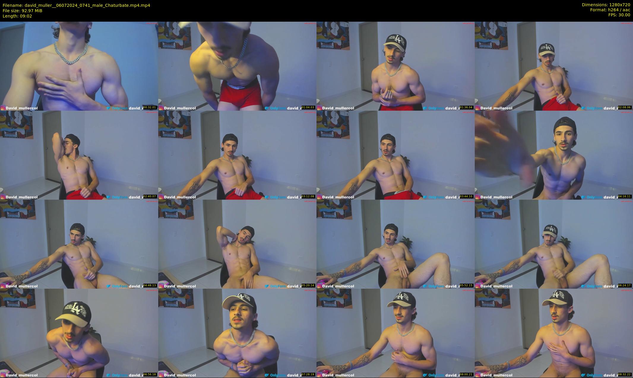 david_muller_ — 10 minute Chaturbate male cam show recording, 720p, Jul 6, 2024