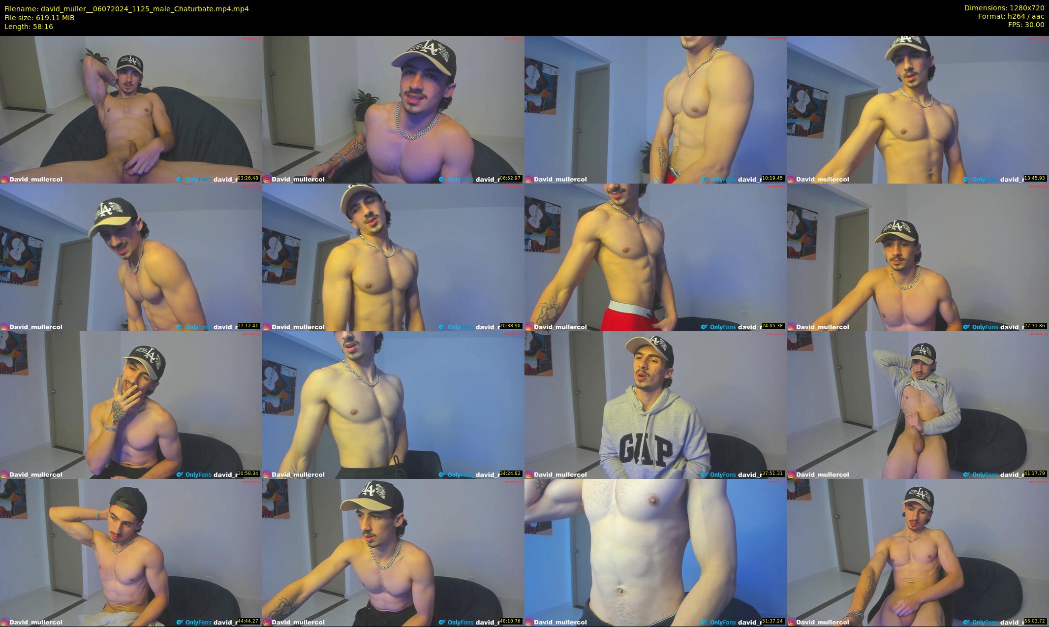 david_muller_ — 59 minute Chaturbate male cam show recording, 720p, Jul 6, 2024