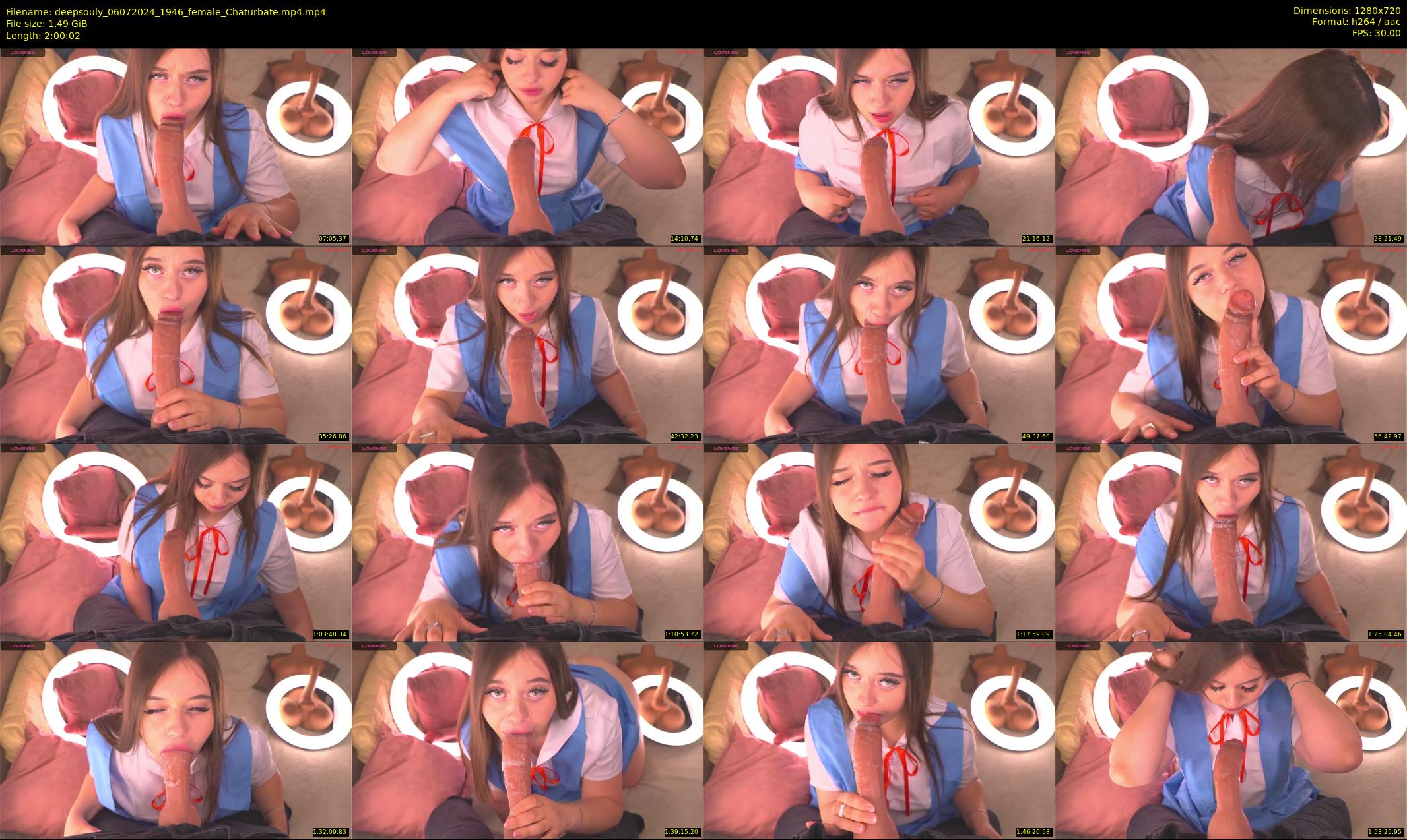 deepsouly — 121 minute Chaturbate female cam show recording, 720p, Jul 6, 2024