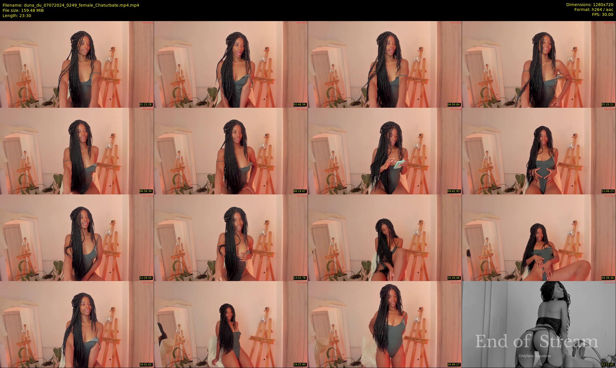duna_du — 24 minute Chaturbate female cam show recording, 720p, Jul 7, 2024