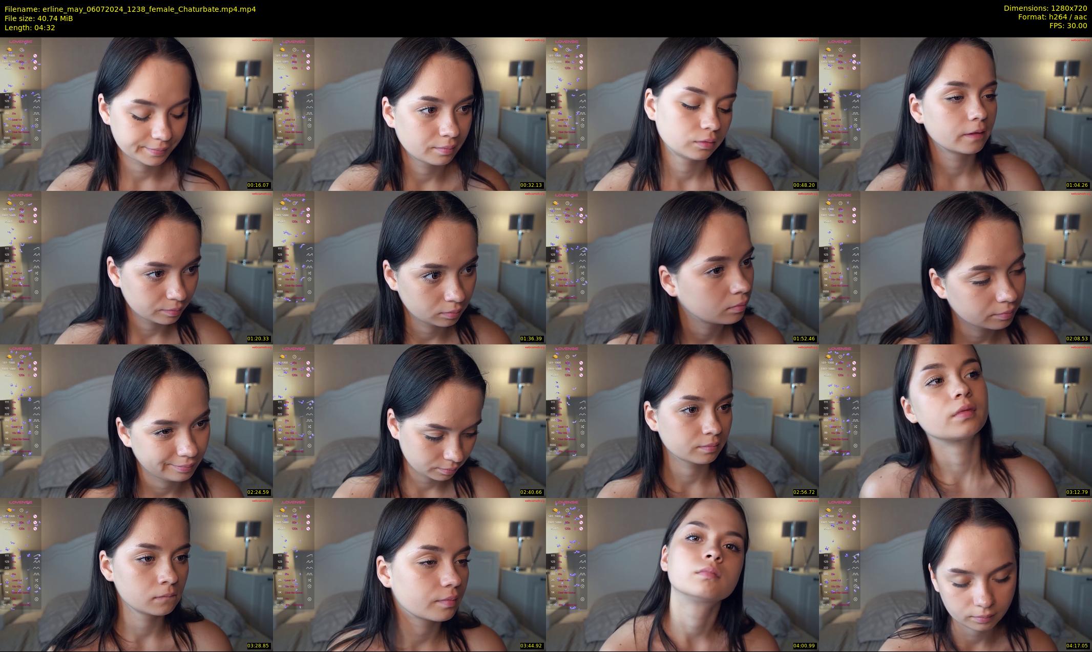 erline_may — 5 minute Chaturbate female cam show recording, 720p, Jul 6, 2024