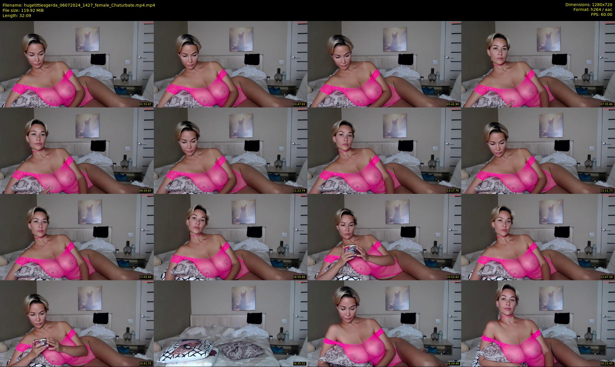 hugetittiesgerda — 33 minute Chaturbate female cam show recording, 720p, Jul 6, 2024