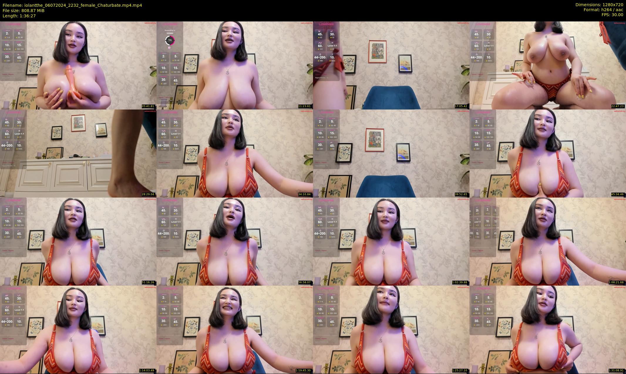 iolantthe — 97 minute Chaturbate female cam show recording, 720p, Jul 6, 2024