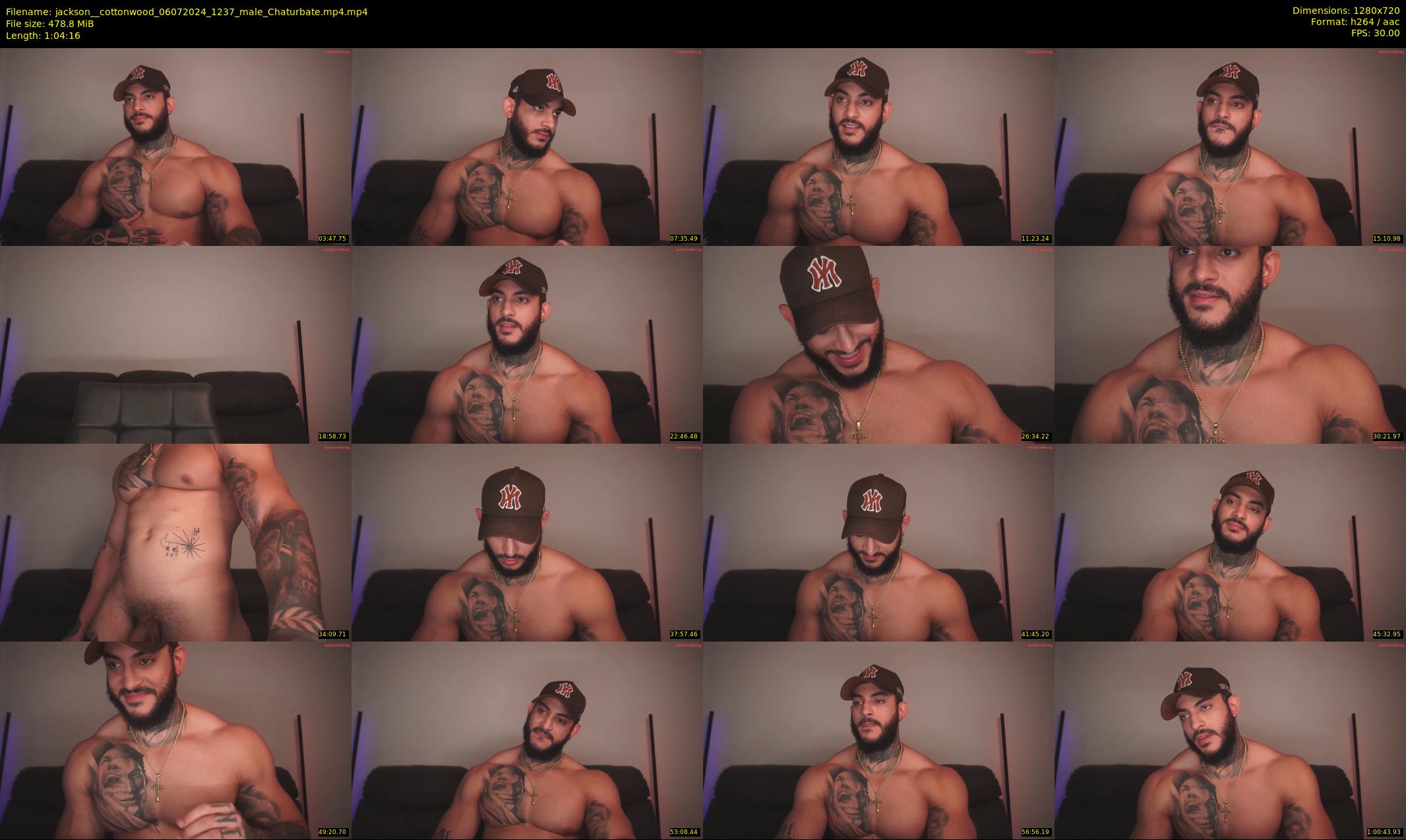 jackson__cottonwood — 65 minute Chaturbate male cam show recording, 720p, Jul 6, 2024